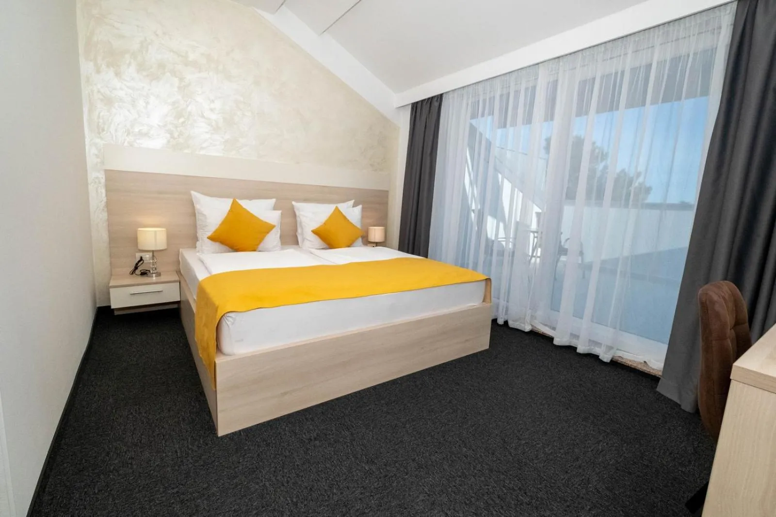 Bedroom, Bed in Hotel Bor