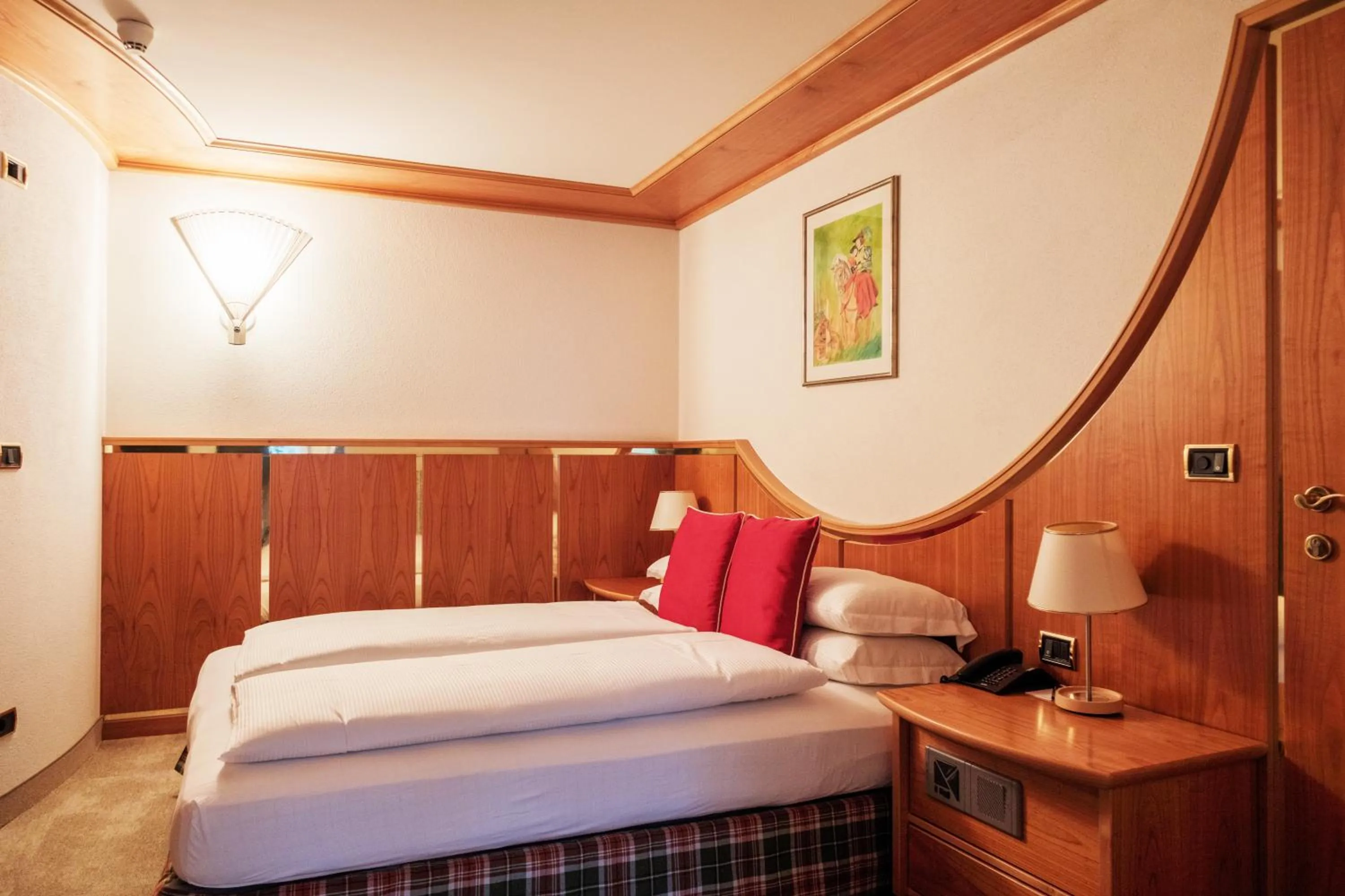 Bed in Sporthotel Teresa