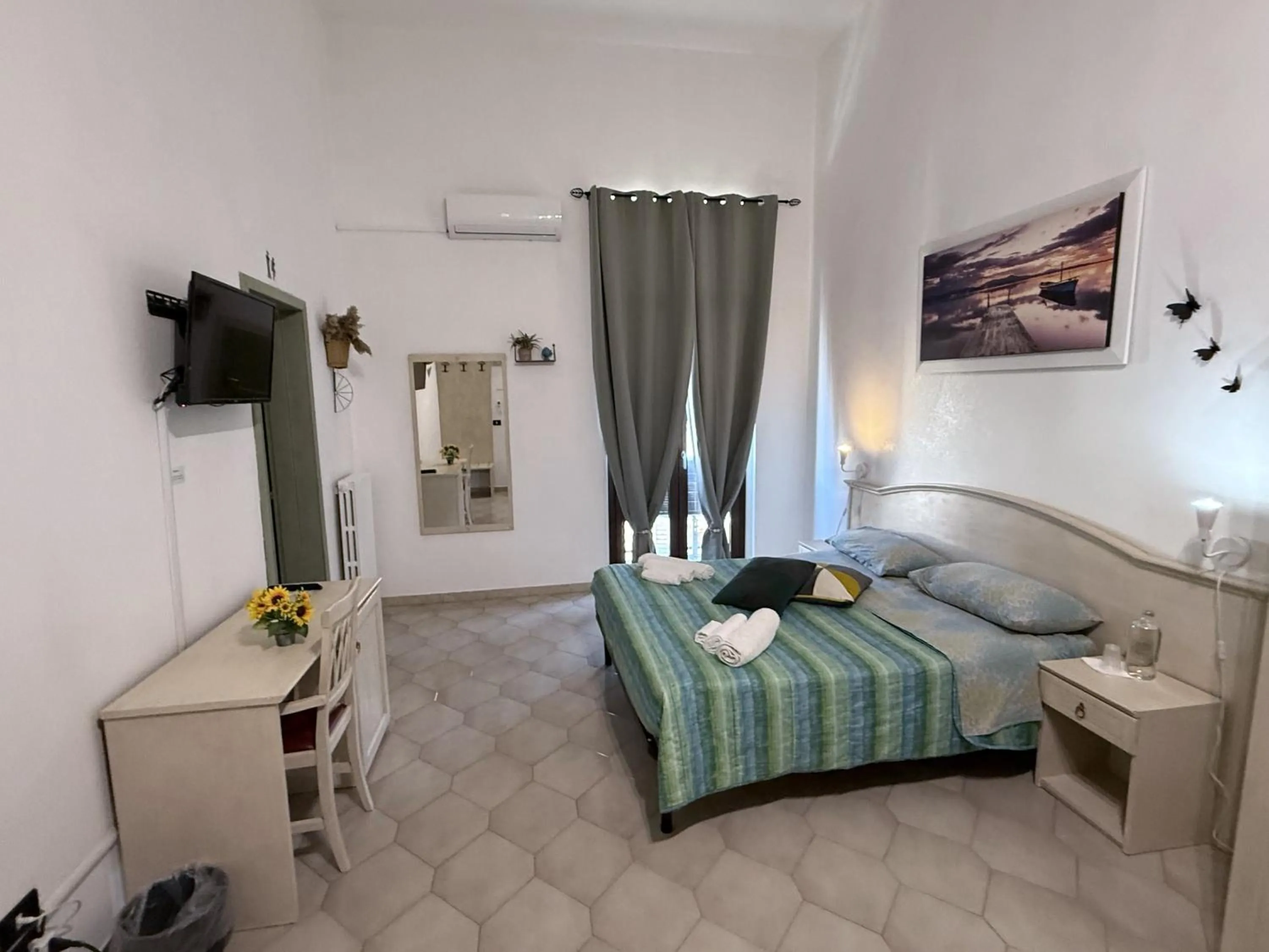 Bed in Bed and Breakfast Station