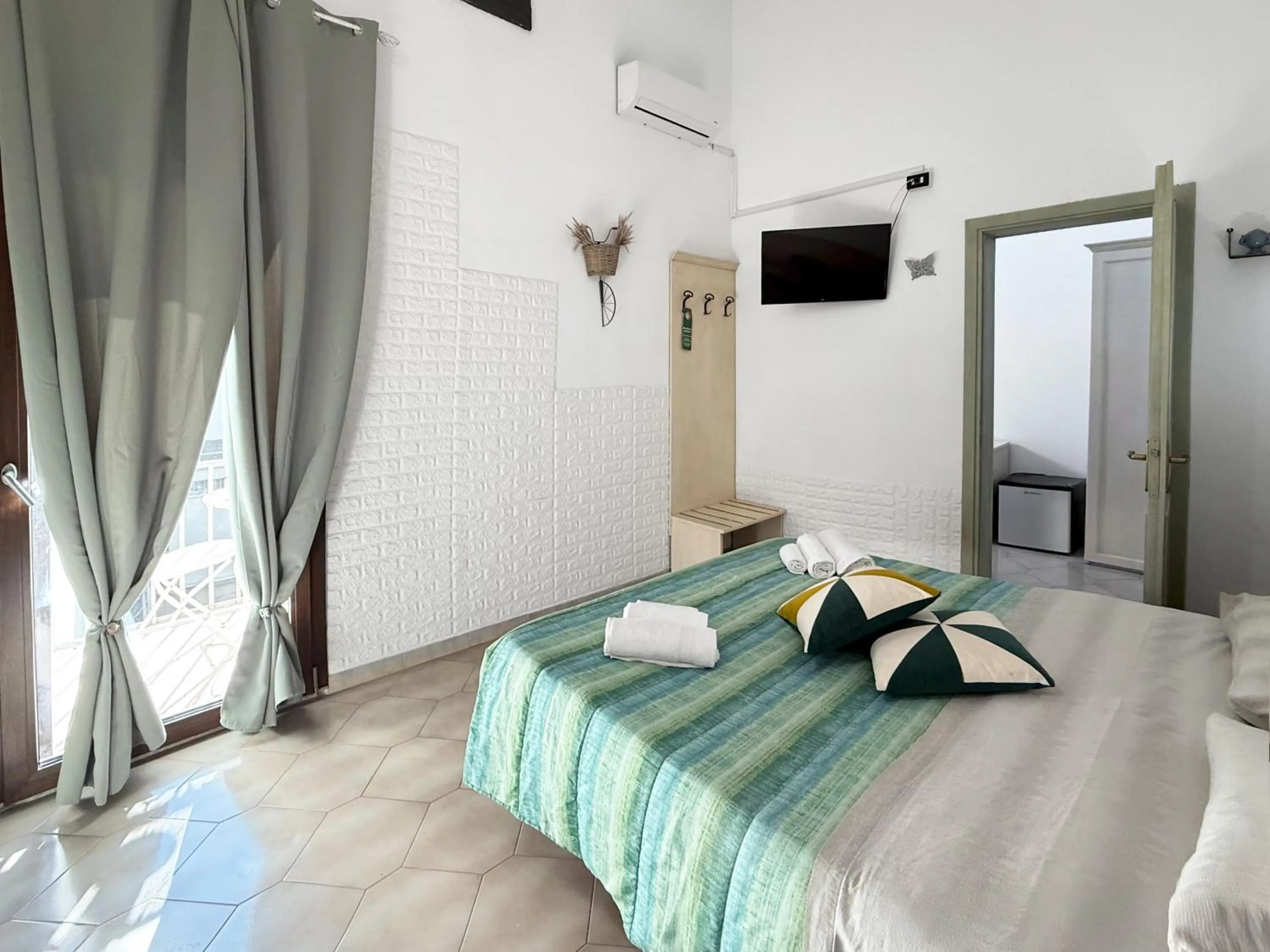 Bed in Bed and Breakfast Station