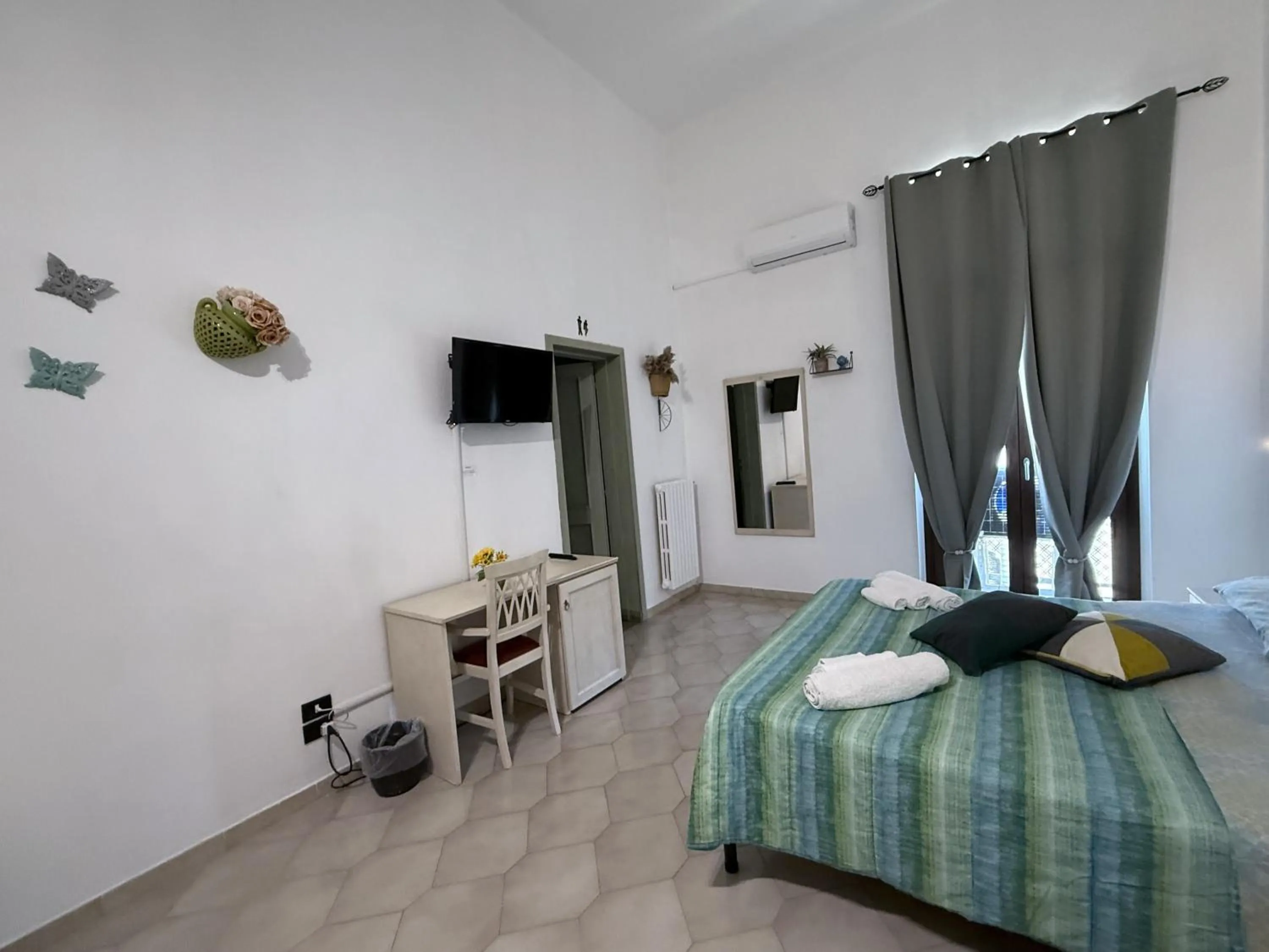 Bed in Bed and Breakfast Station