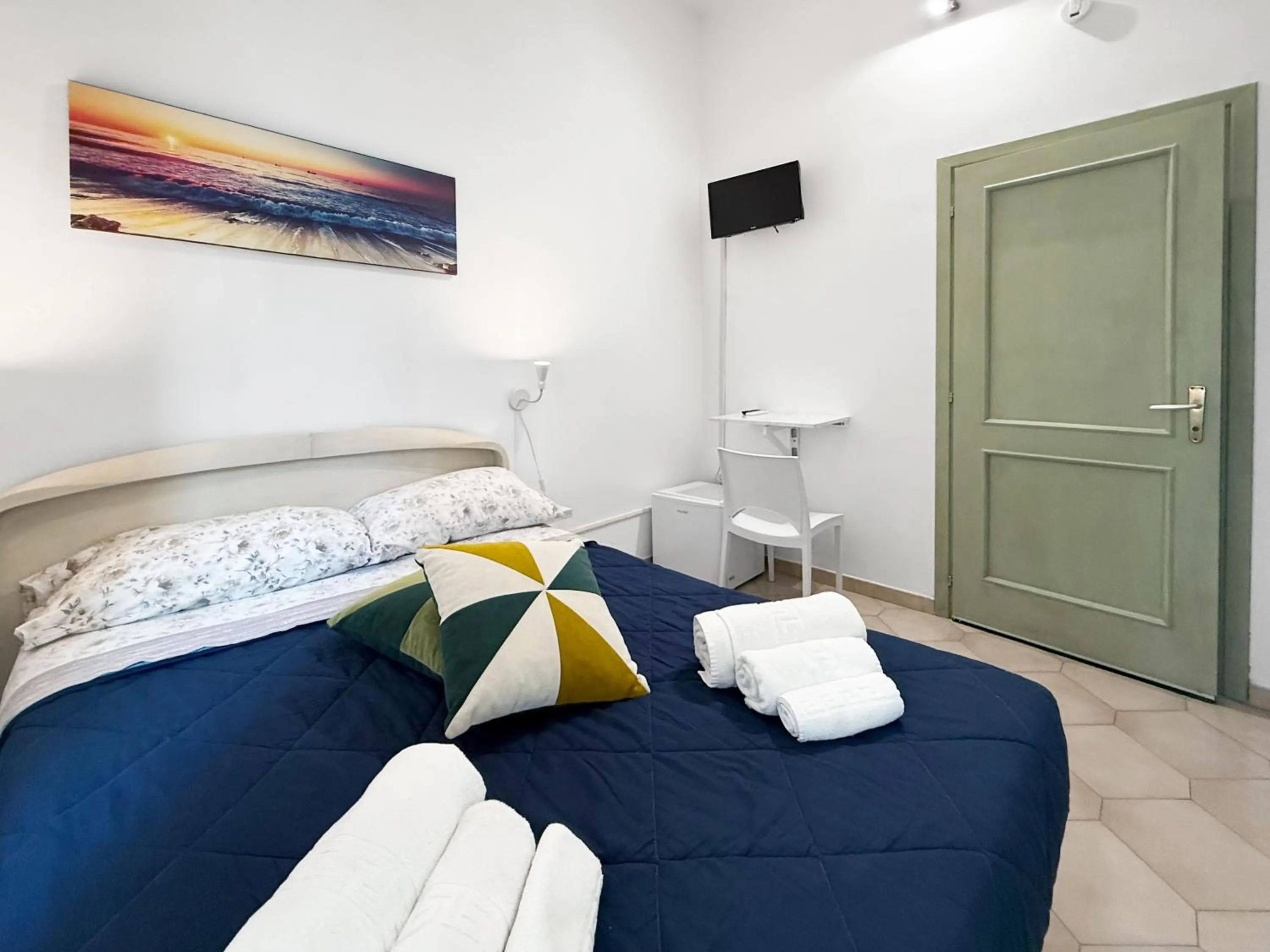 Bed in Bed and Breakfast Station