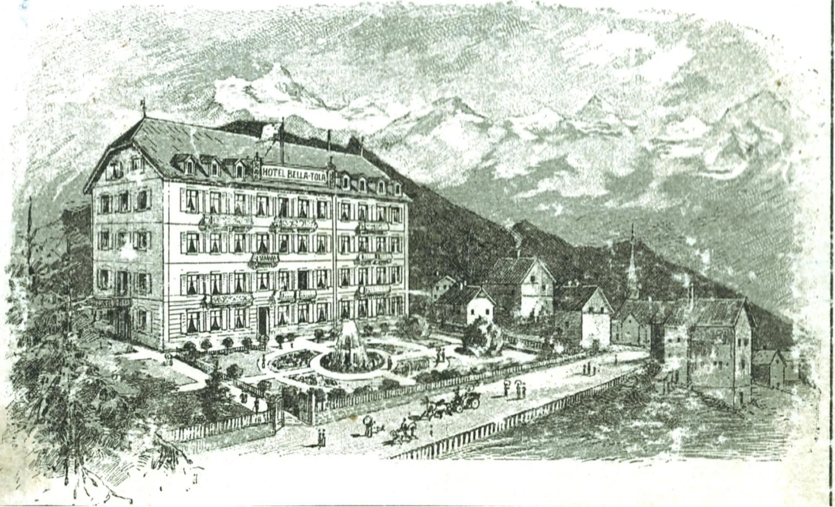 Facade/entrance in Hôtel Bella Tola & SPA