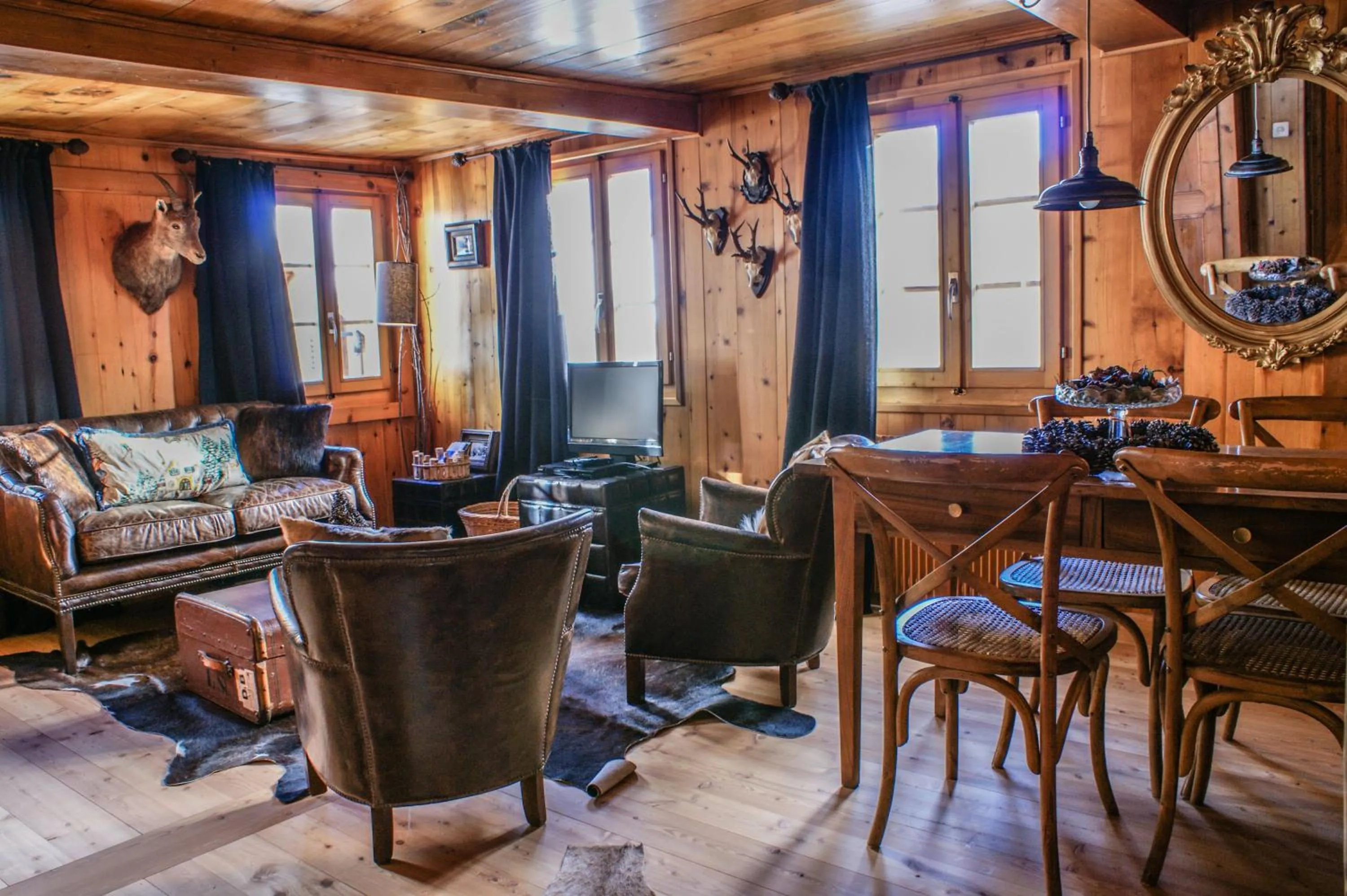 Living room in Hôtel Bella Tola & SPA