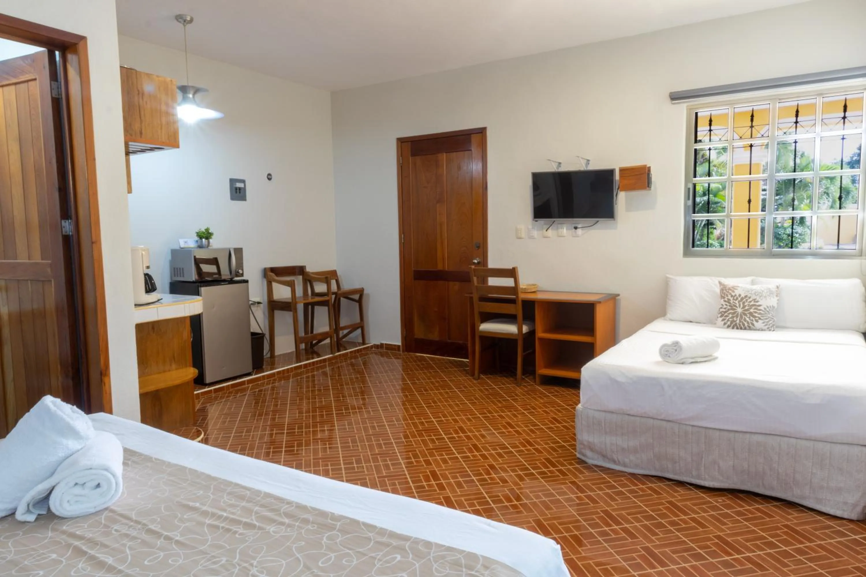 Bed in Hotel Scarlette