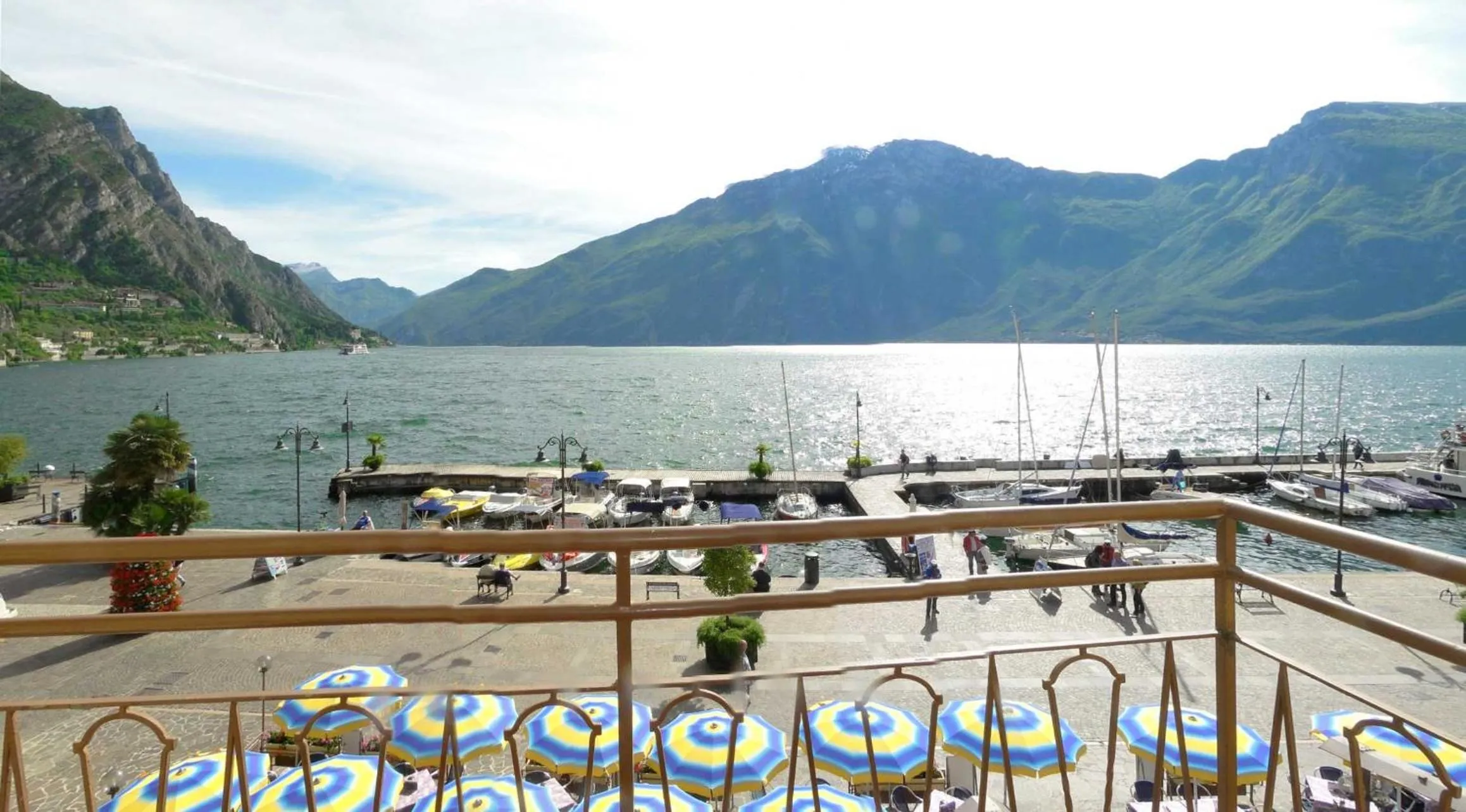Balcony/Terrace in Hotel Sole - Limone