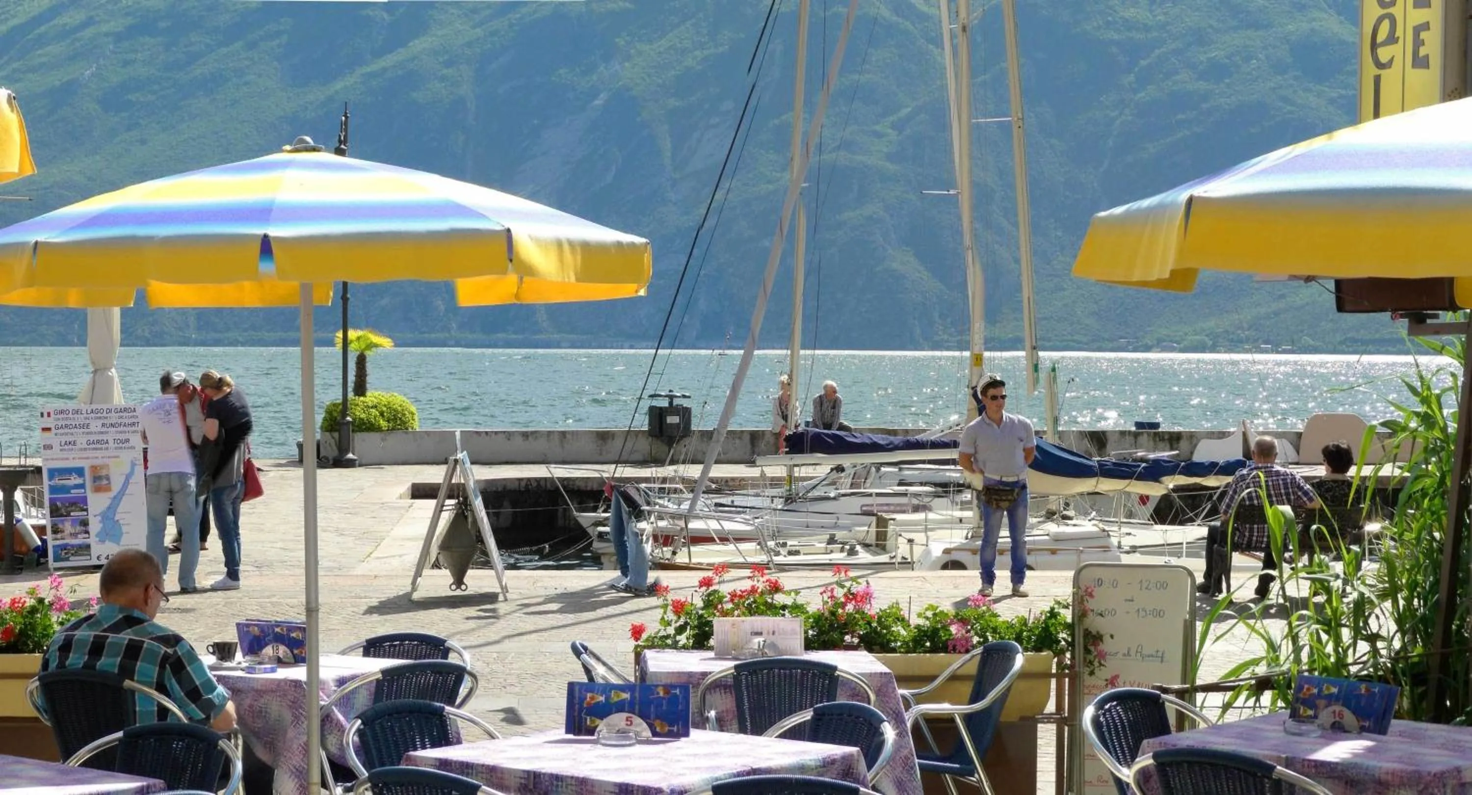 Balcony/Terrace in Hotel Sole - Limone