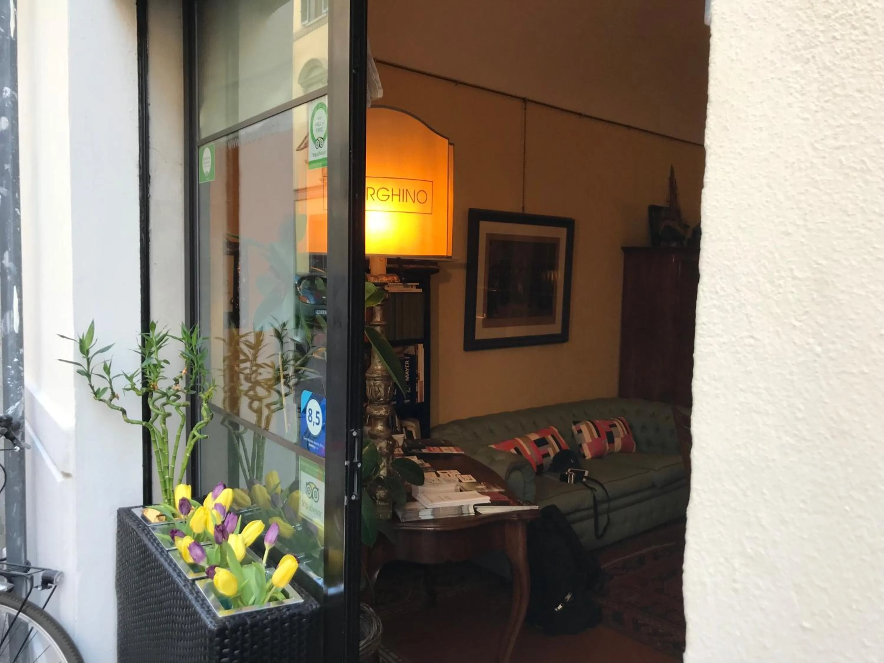 Lobby or reception in Alberghino B&B