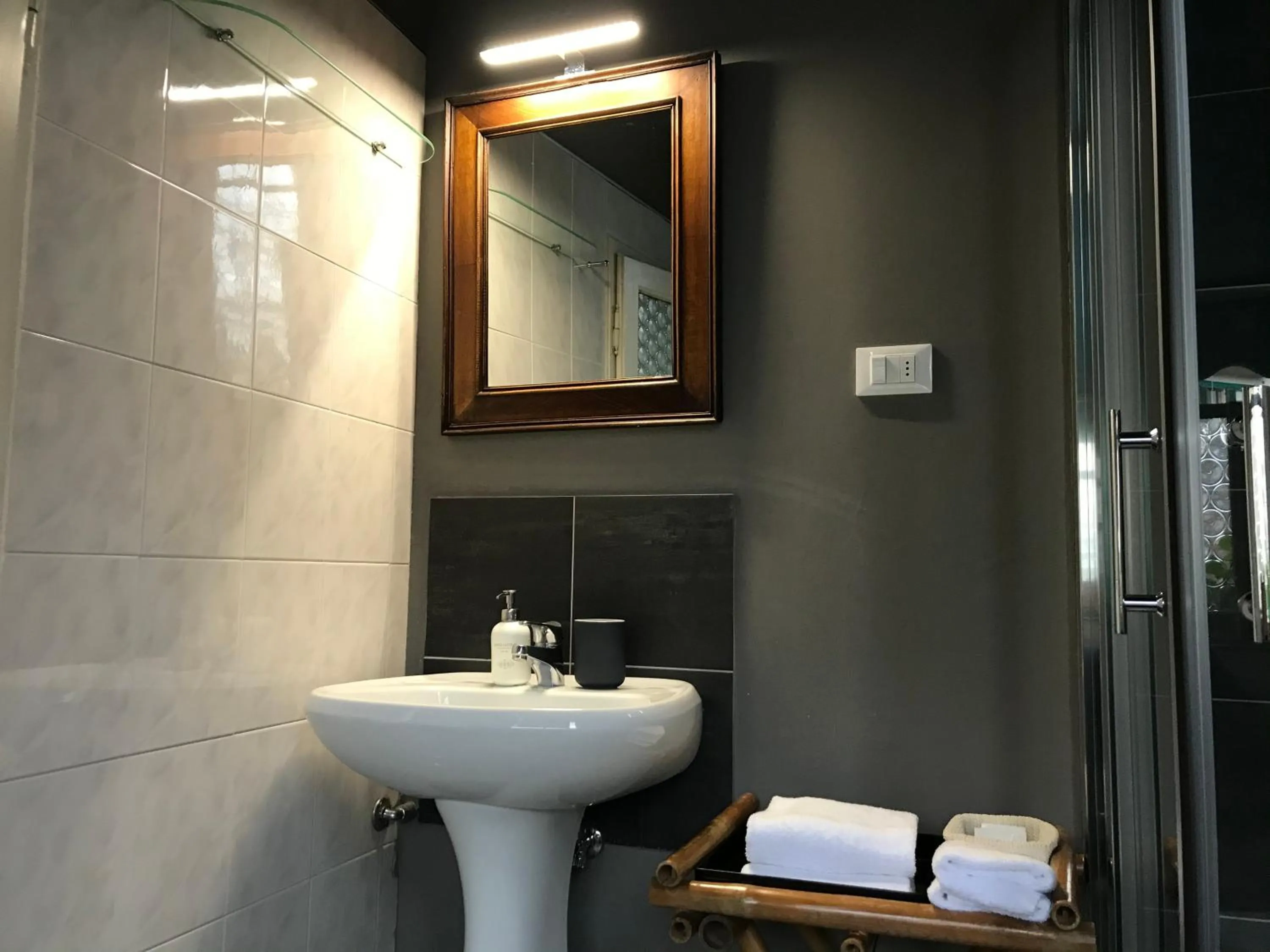 Bathroom in Alberghino B&B