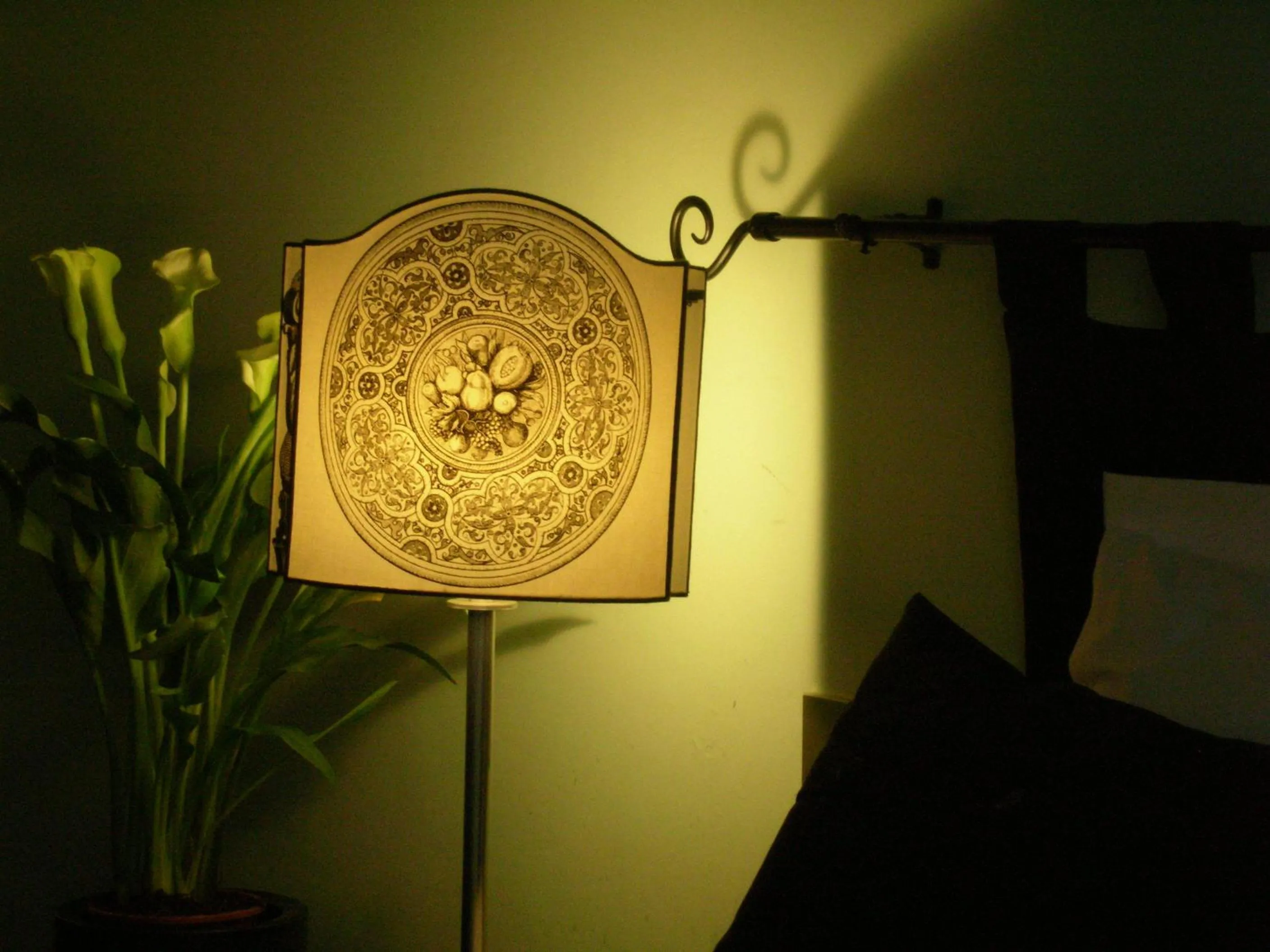 Decorative detail in Alberghino B&B