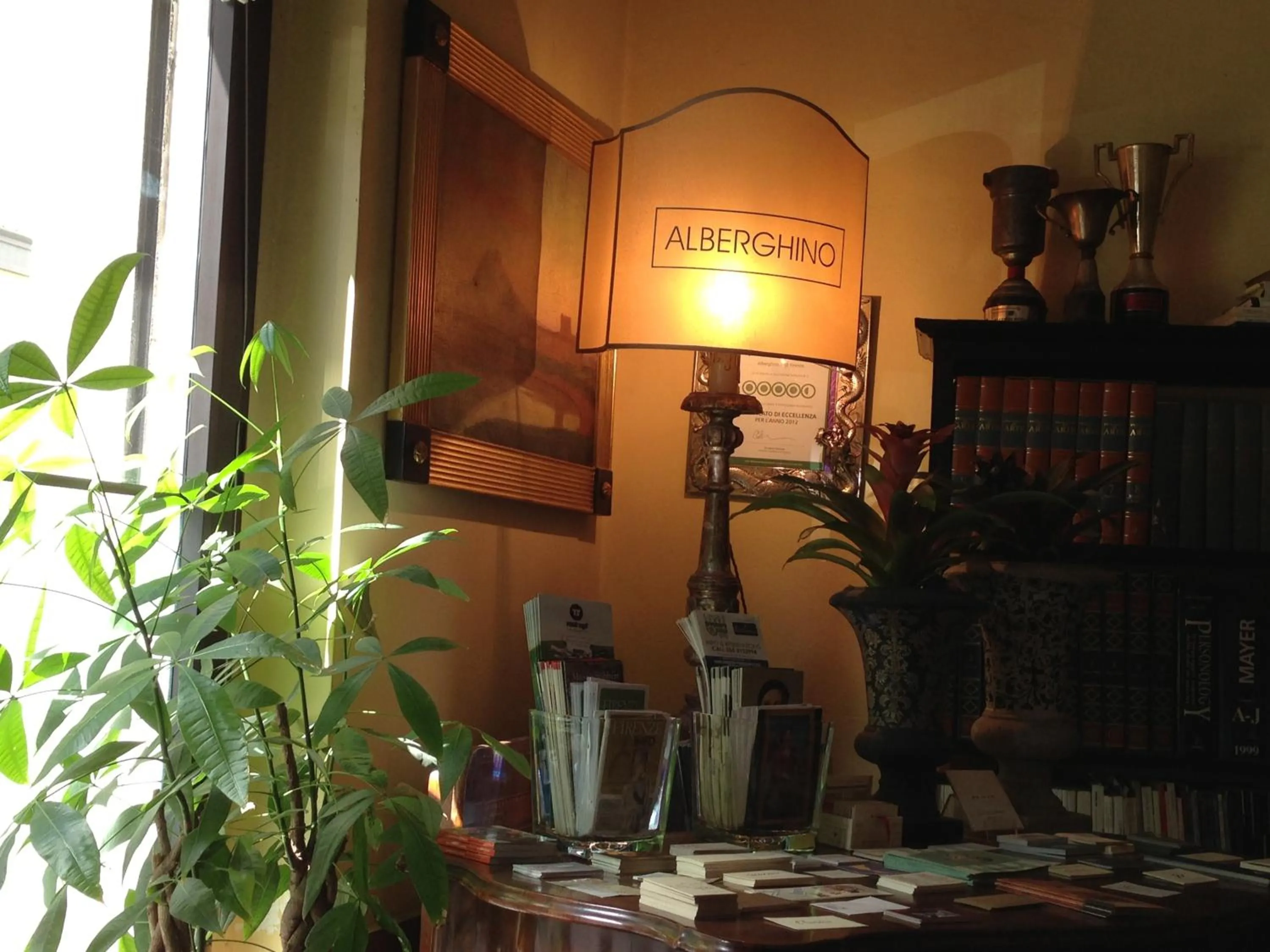 Lobby or reception in Alberghino B&B