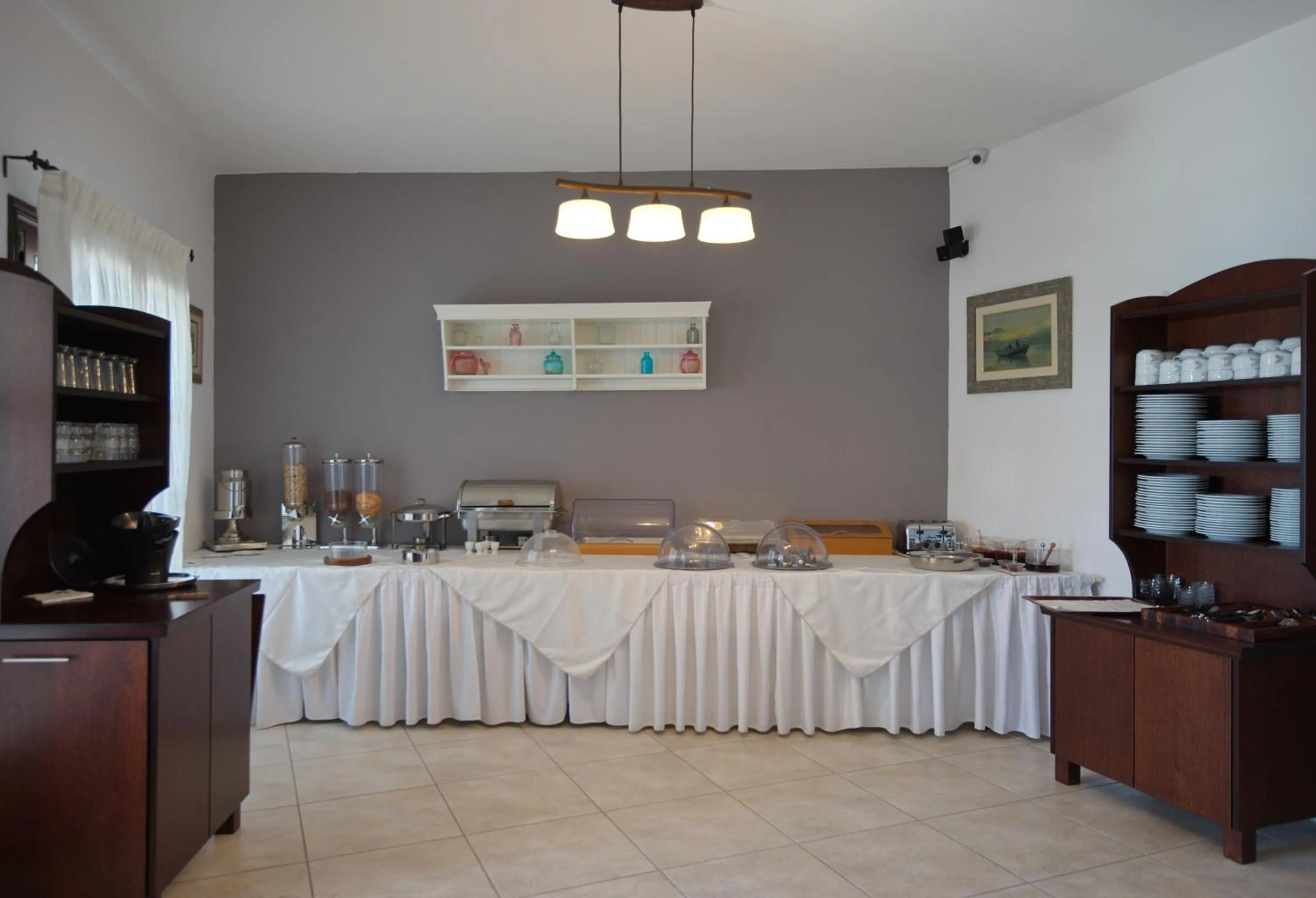 Buffet breakfast in Yalis Hotel