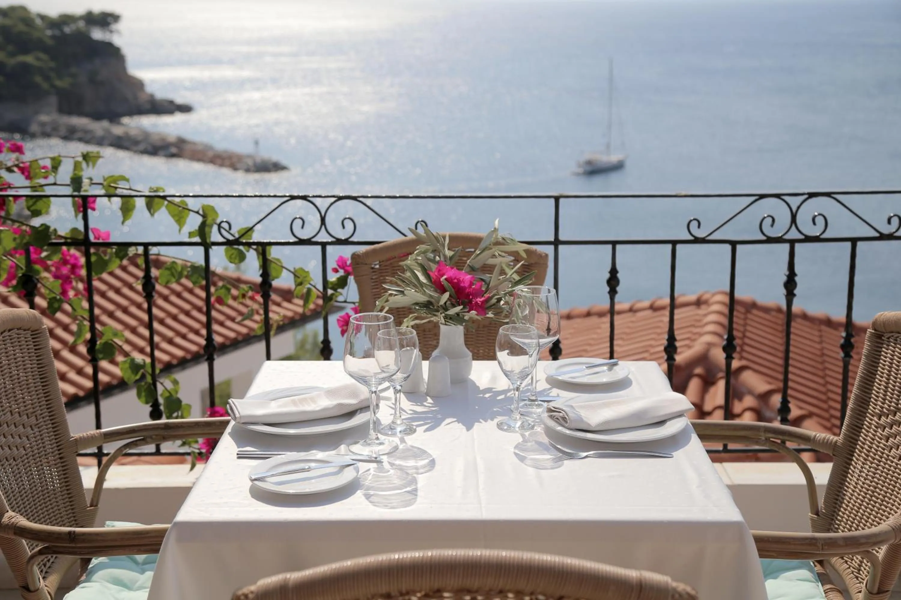 Balcony/Terrace in Yalis Hotel