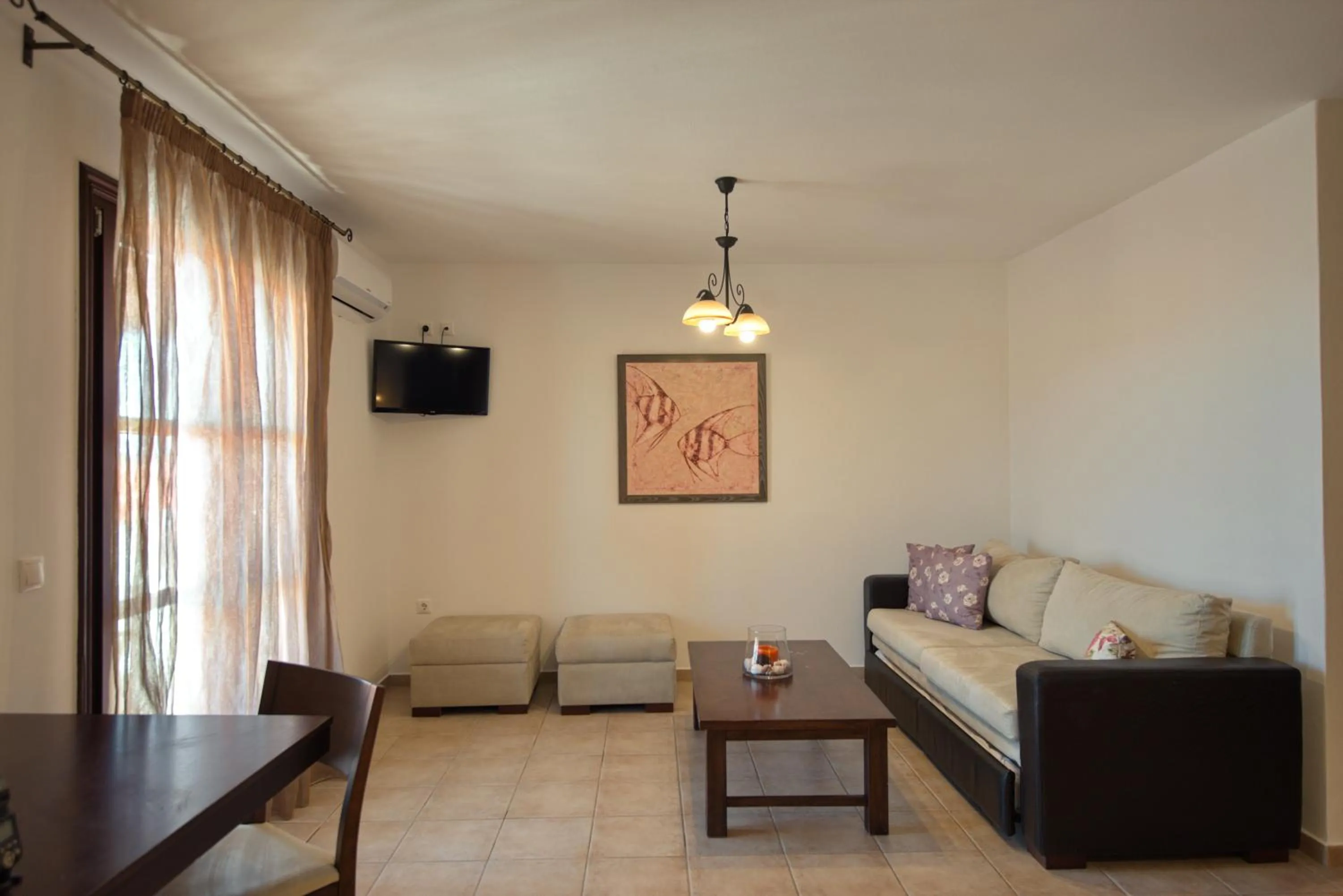 Seating area in Yalis Hotel