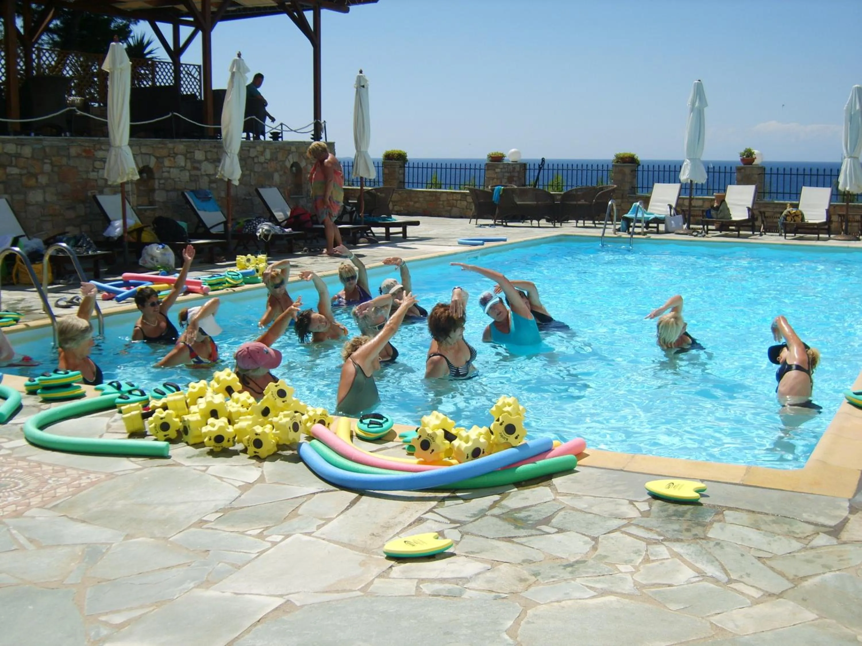 People in Yalis Hotel