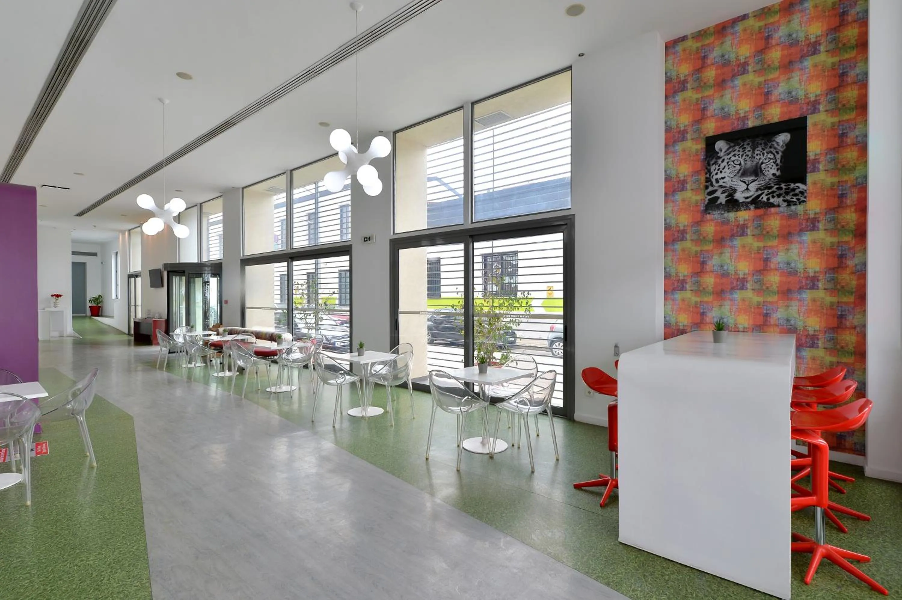 Lobby or reception in Airotel Patras Smart Hotel