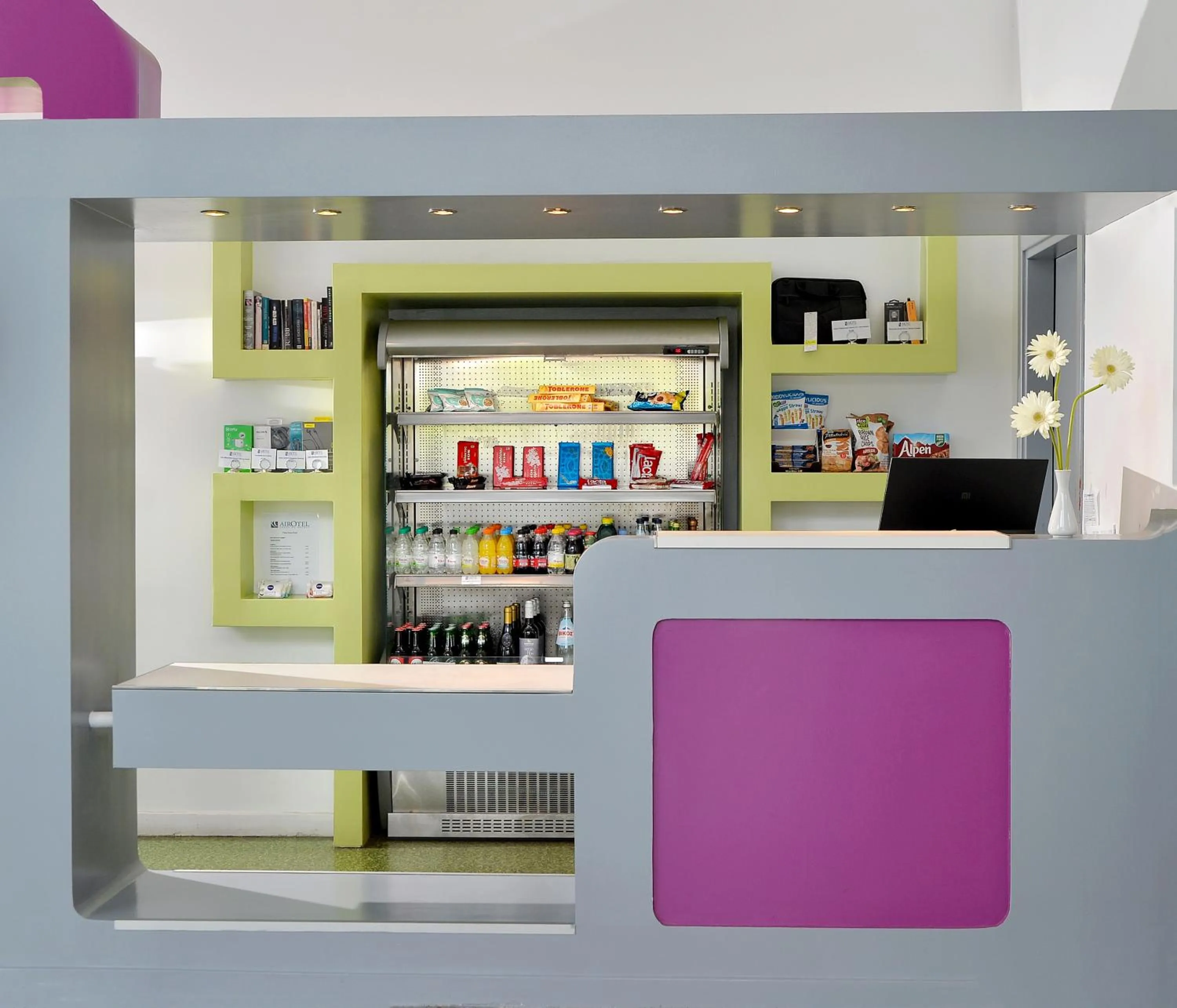 Lobby or reception in Airotel Patras Smart Hotel