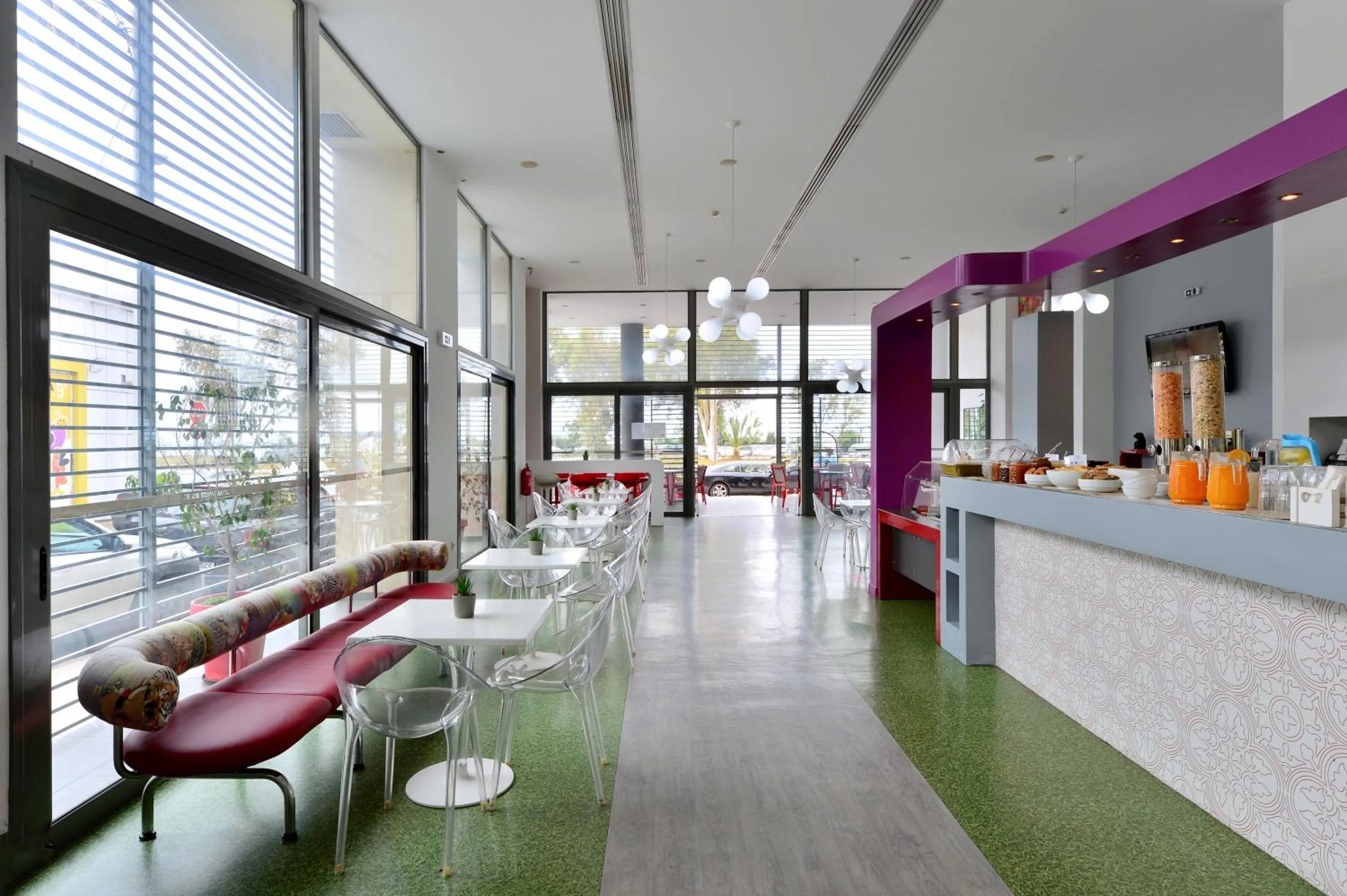 Lobby or reception in Airotel Patras Smart Hotel
