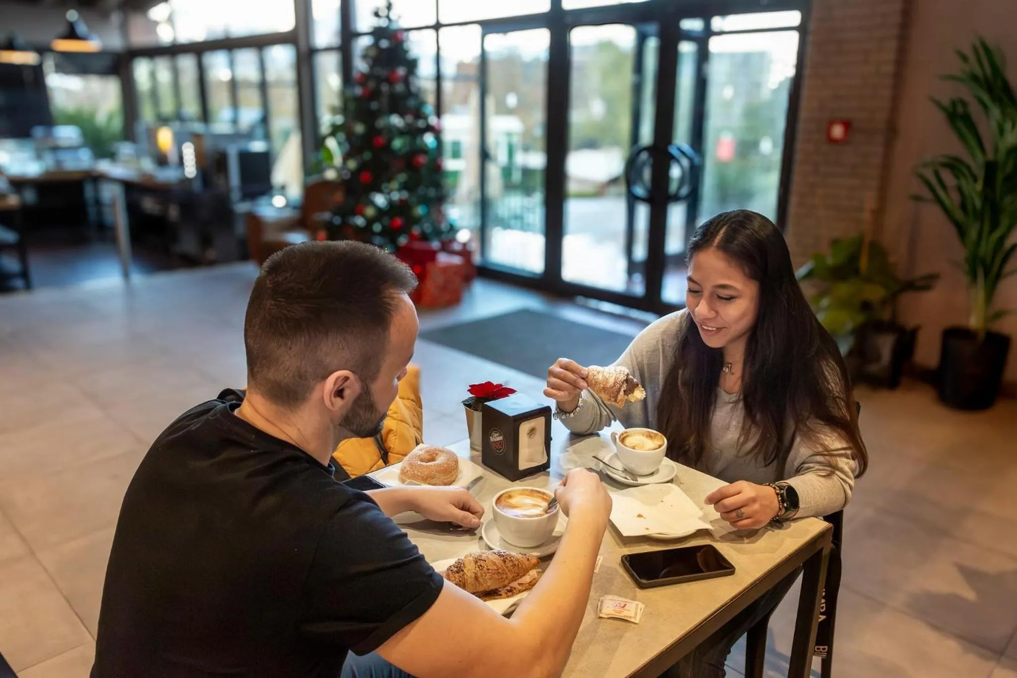 Continental breakfast in hu Roma Camping In Town