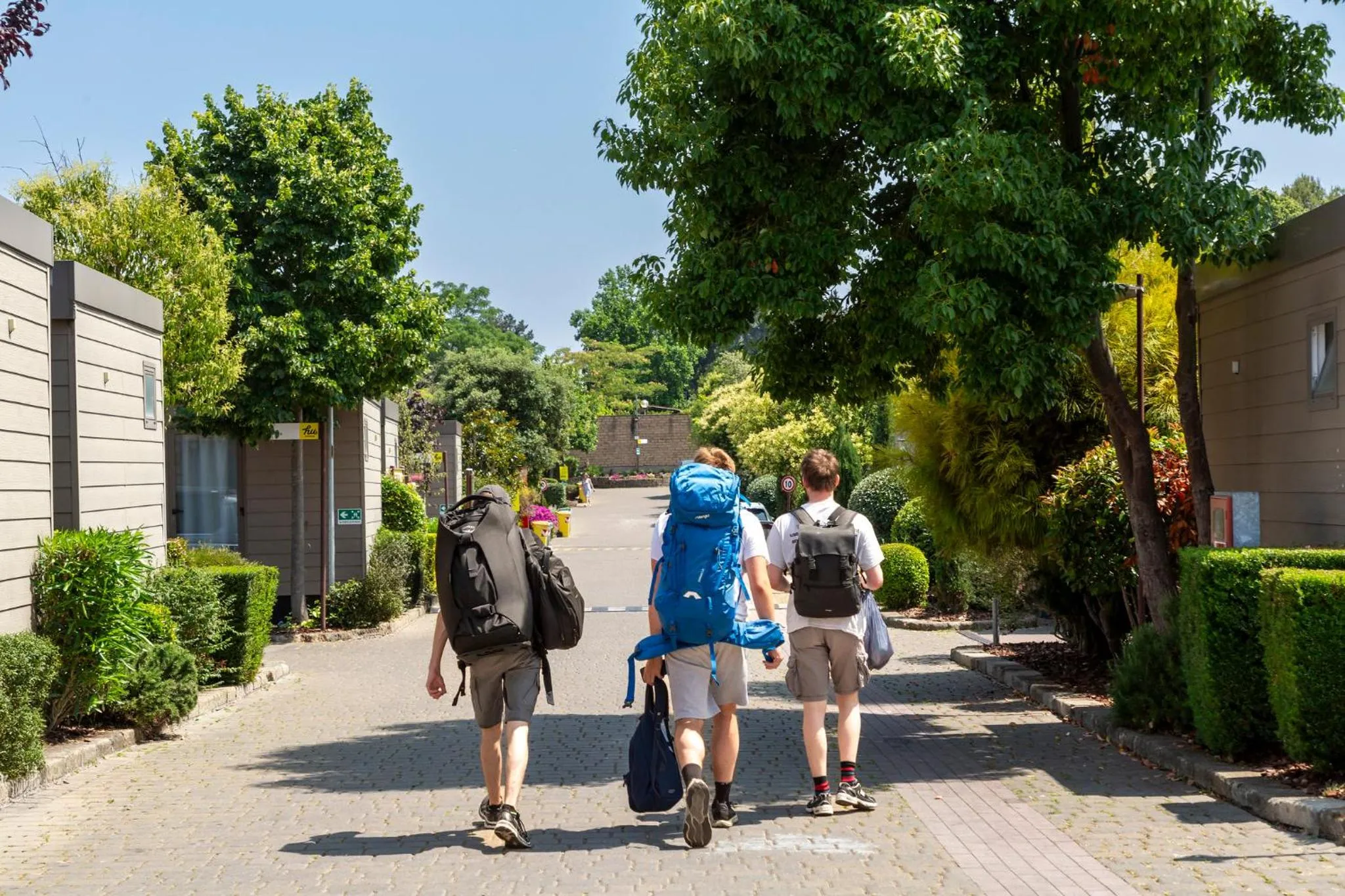 group of guests in hu Roma Camping In Town