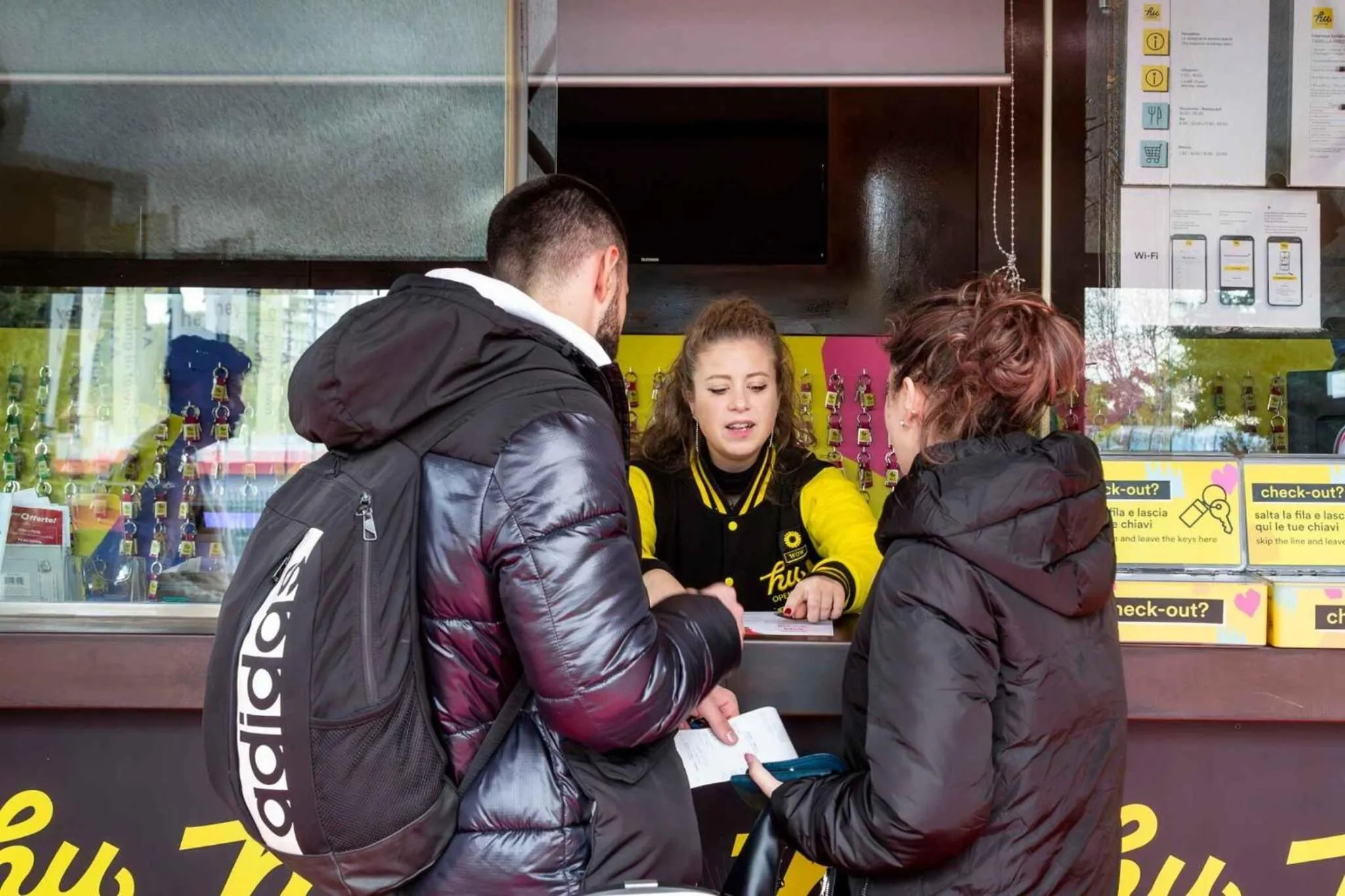 Lobby or reception in hu Roma Camping In Town