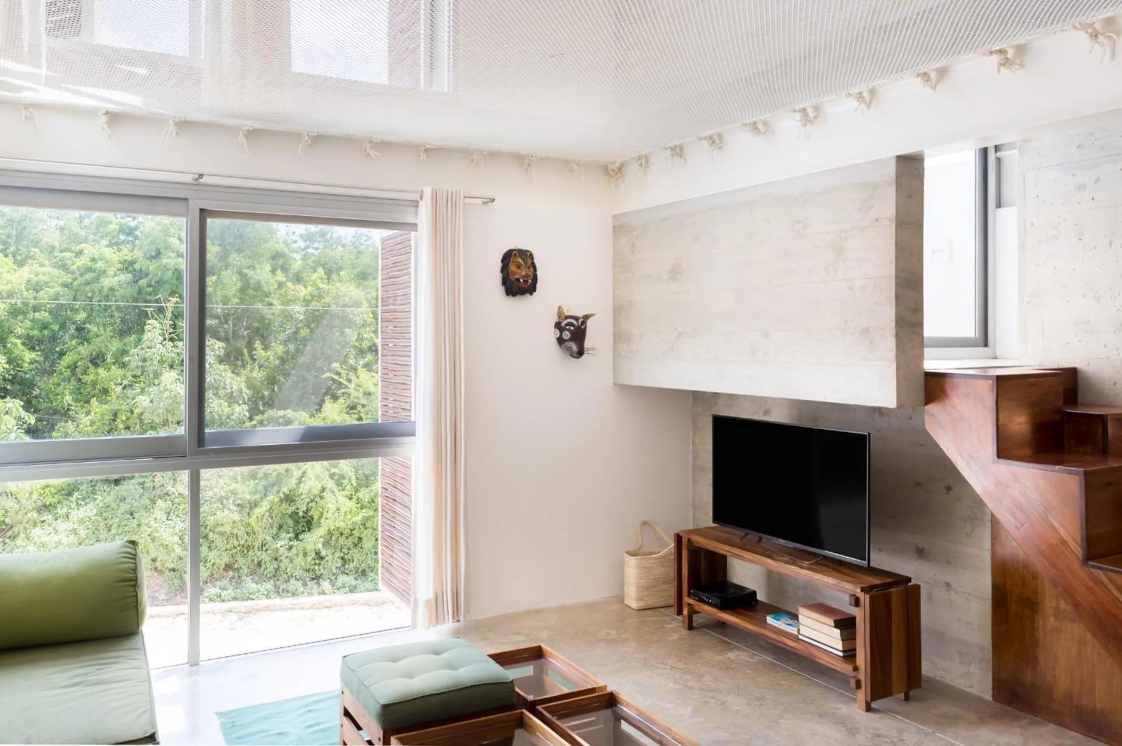 TV and multimedia in Casa de Piedra Tulum