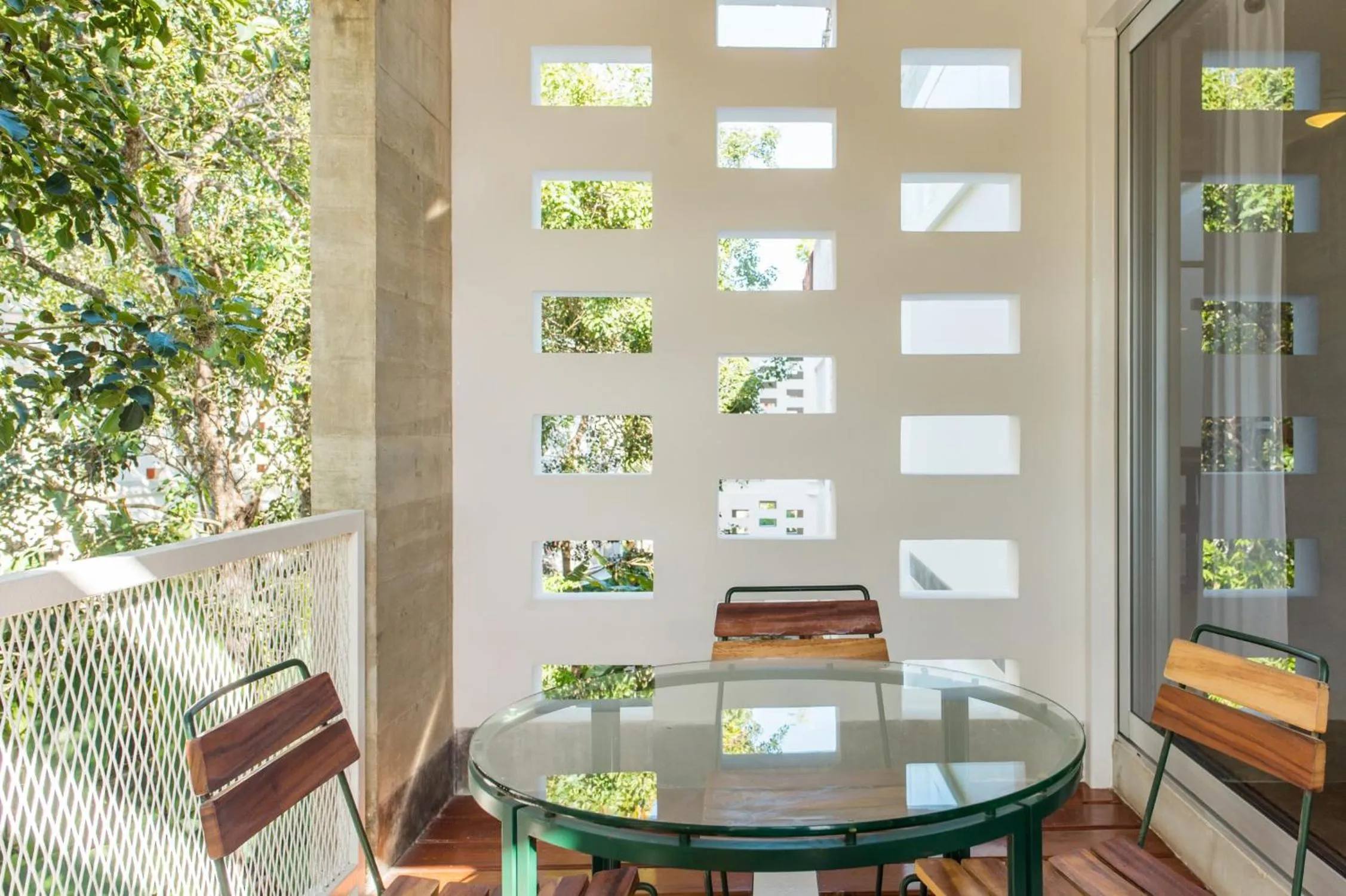 Balcony/Terrace in Casa de Piedra Tulum