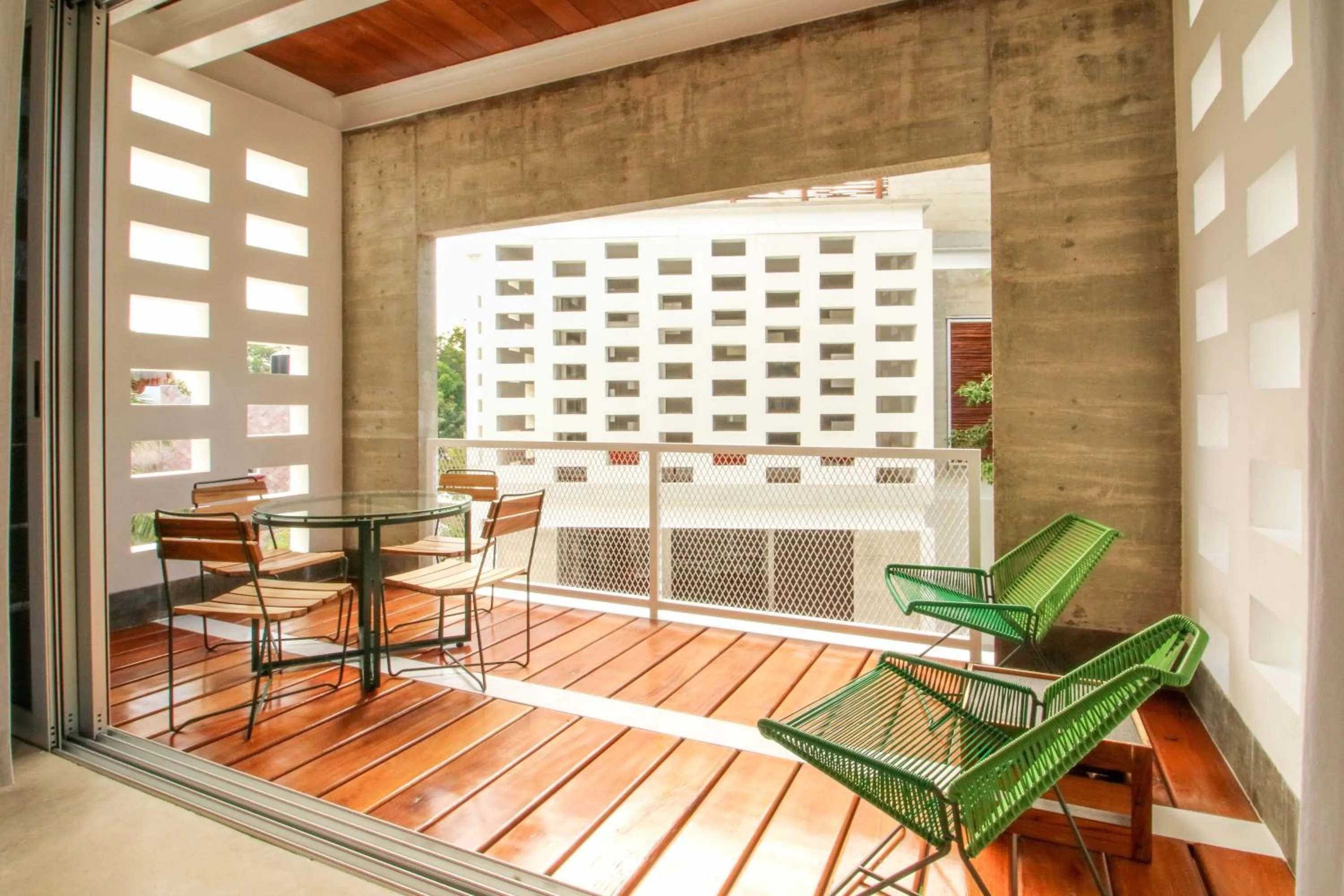 Balcony/Terrace in Casa de Piedra Tulum