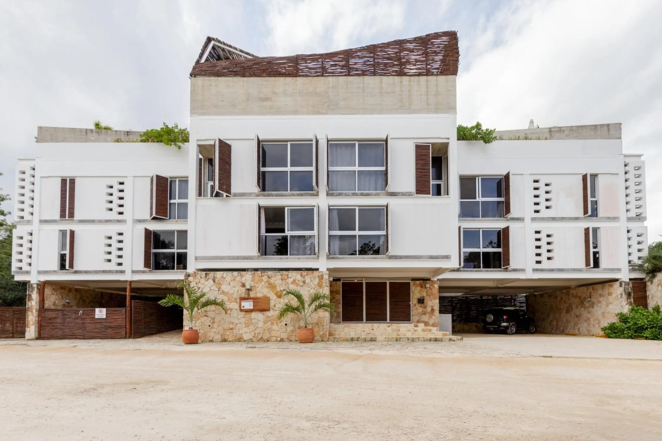 Property building in Casa de Piedra Tulum