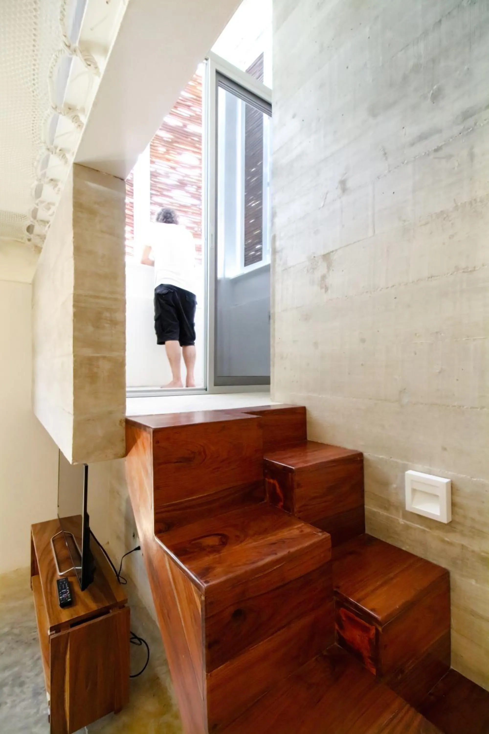 Balcony/Terrace in Casa de Piedra Tulum