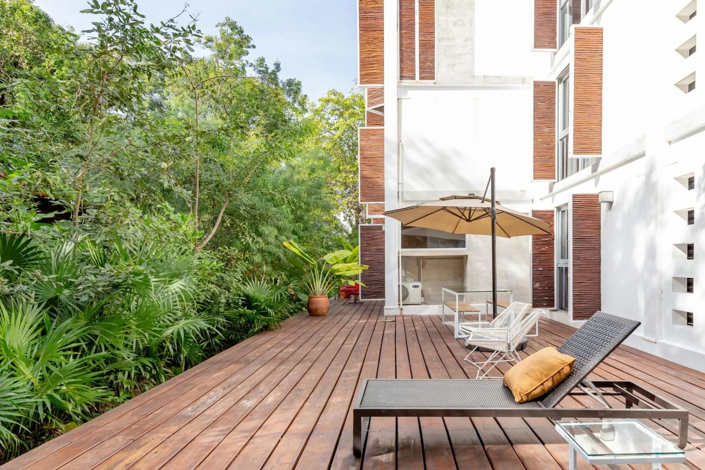 Balcony/Terrace in Casa de Piedra Tulum