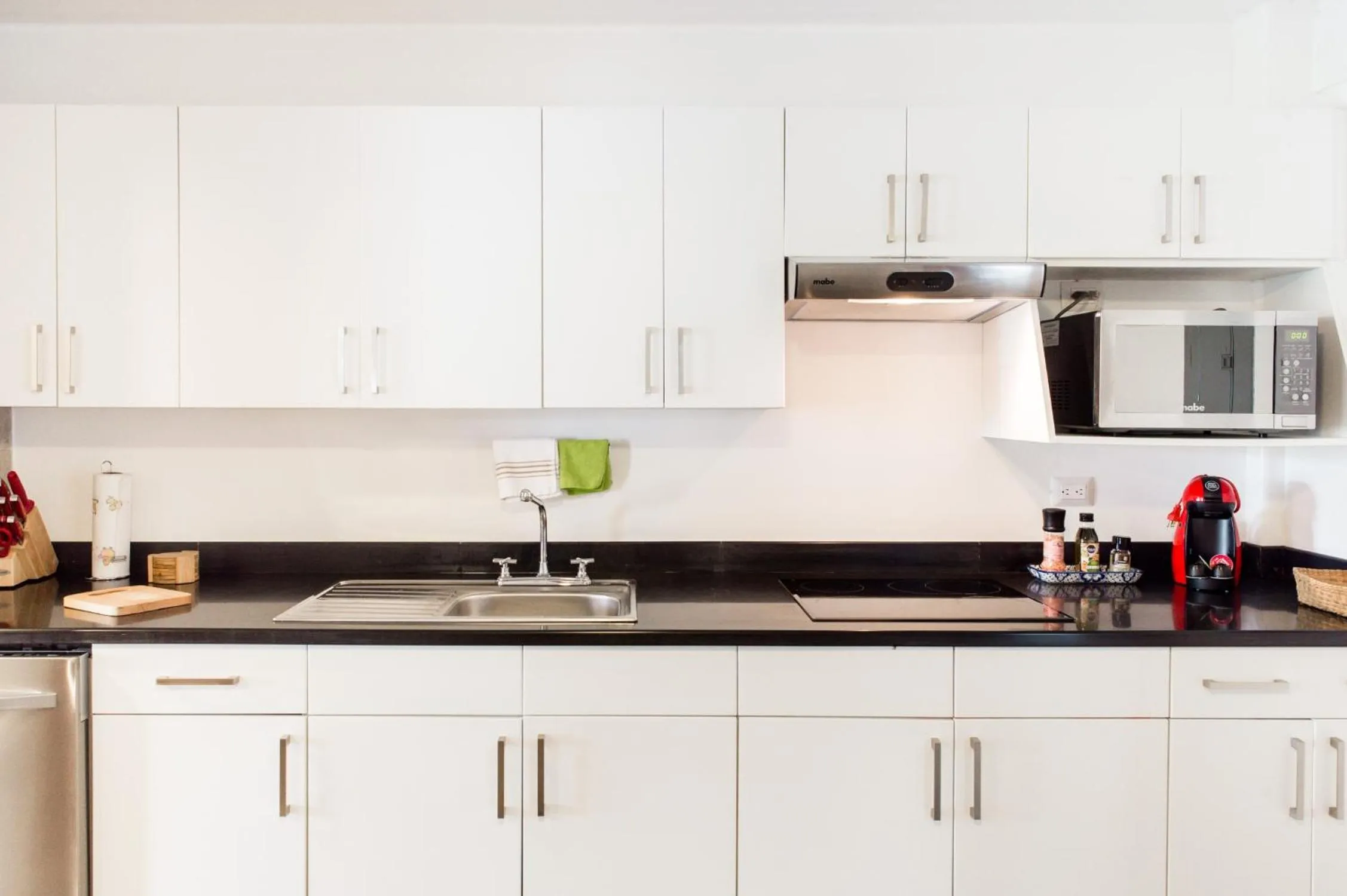 Kitchen or kitchenette in Casa de Piedra Tulum