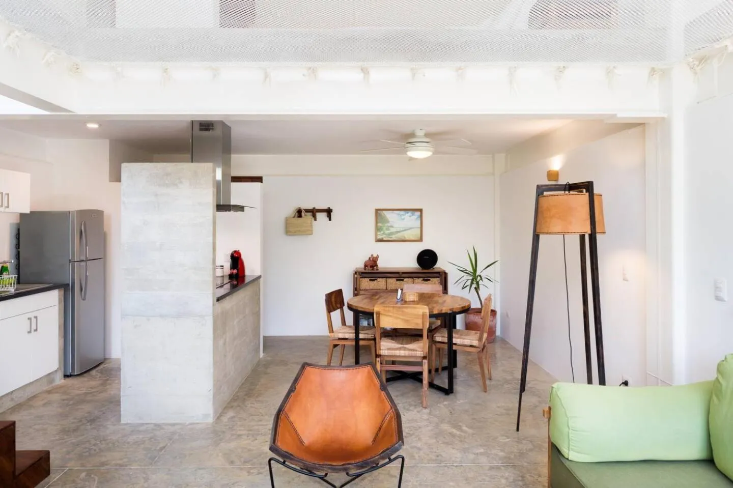 Kitchen or kitchenette in Casa de Piedra Tulum