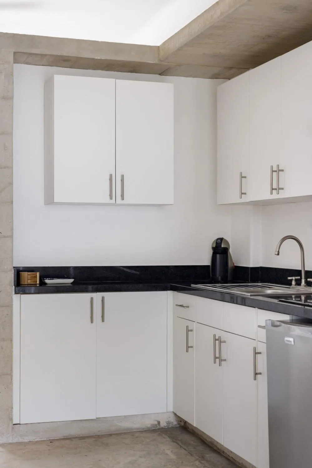 Kitchen or kitchenette in Casa de Piedra Tulum