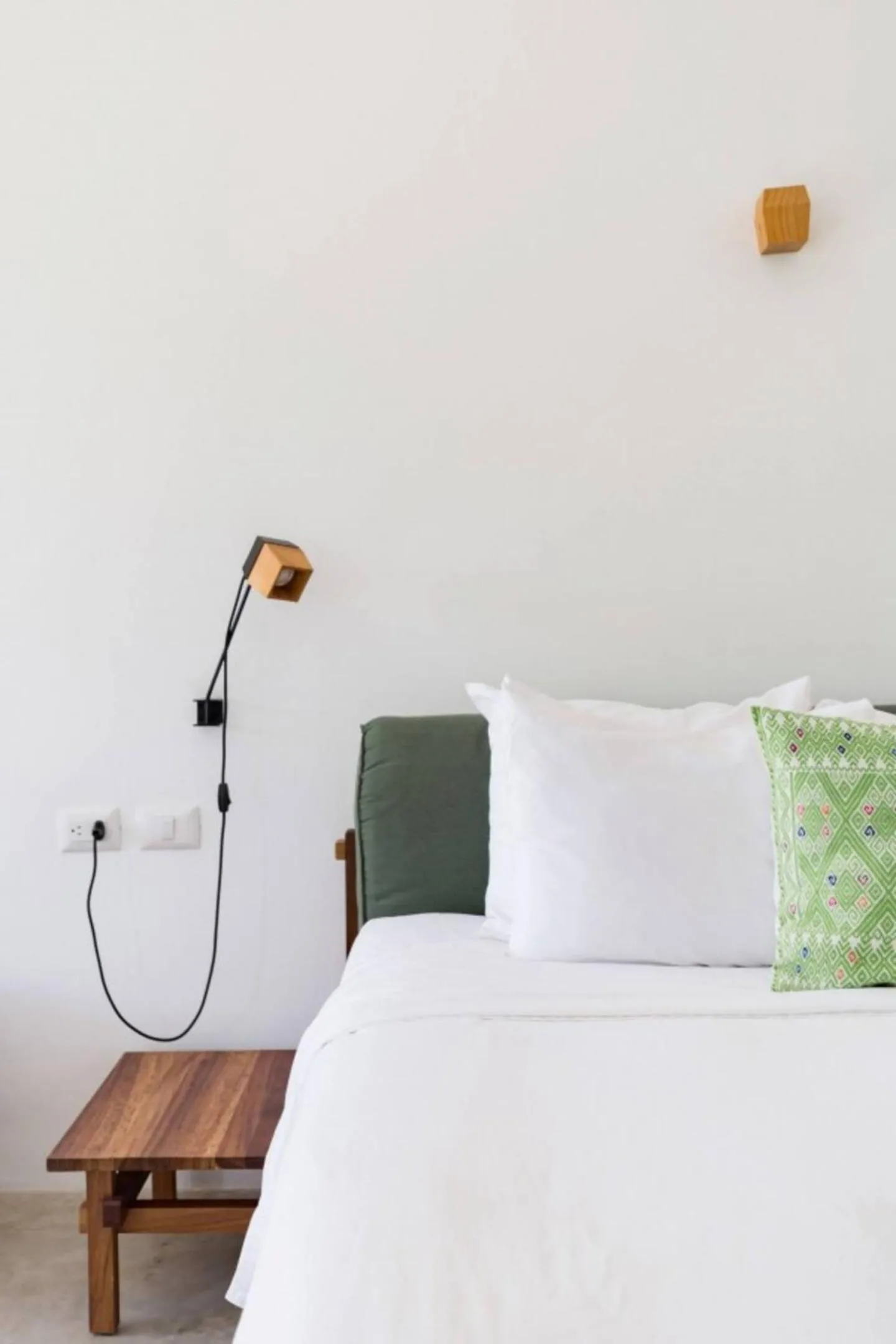 Bed in Casa de Piedra Tulum