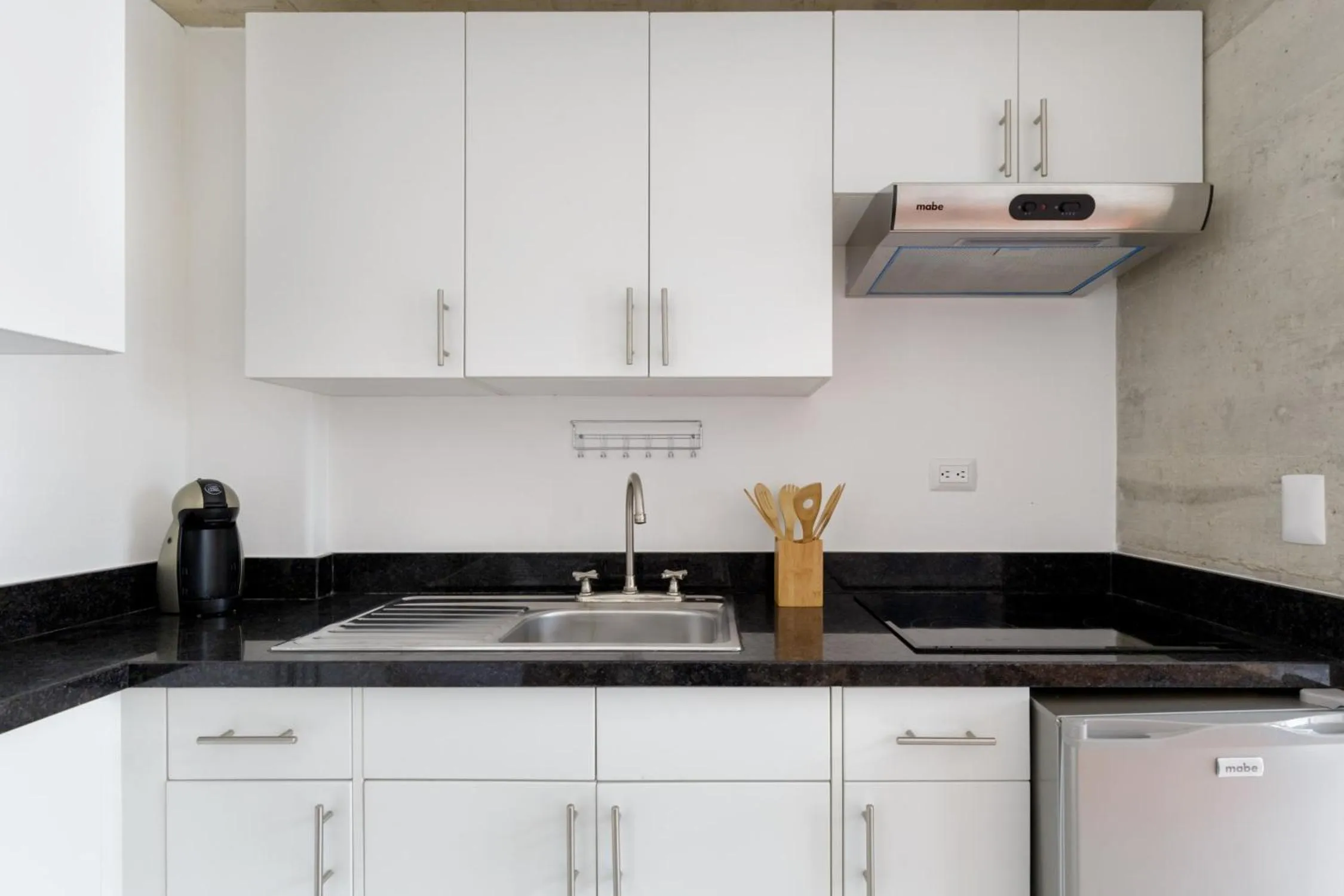Kitchen or kitchenette in Casa de Piedra Tulum