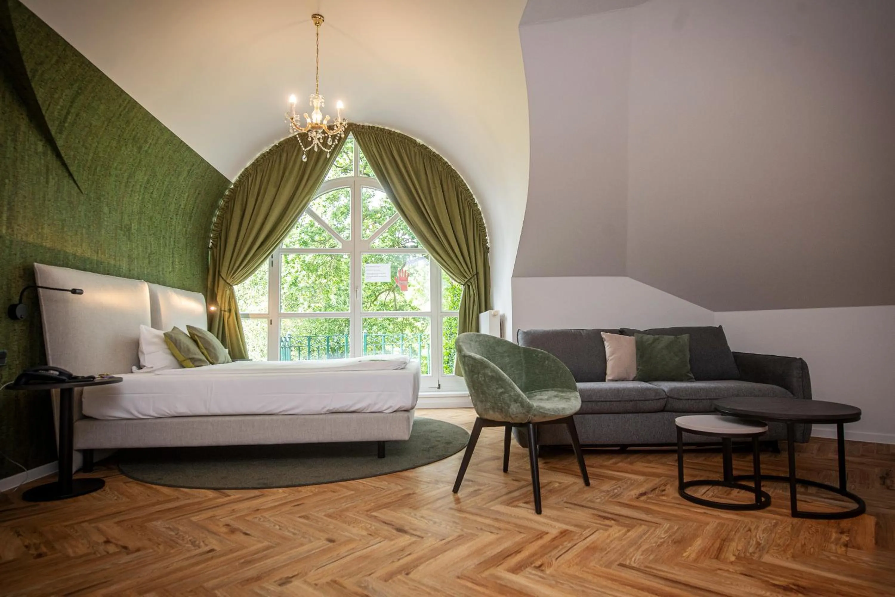 Photo of the whole room, Bed in Landgut Stemmen