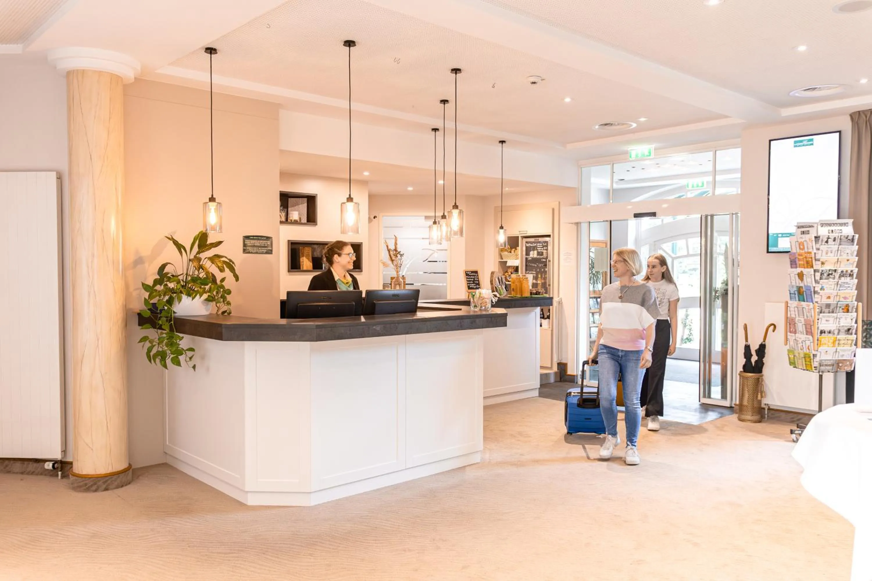 Lobby or reception in Landgut Stemmen