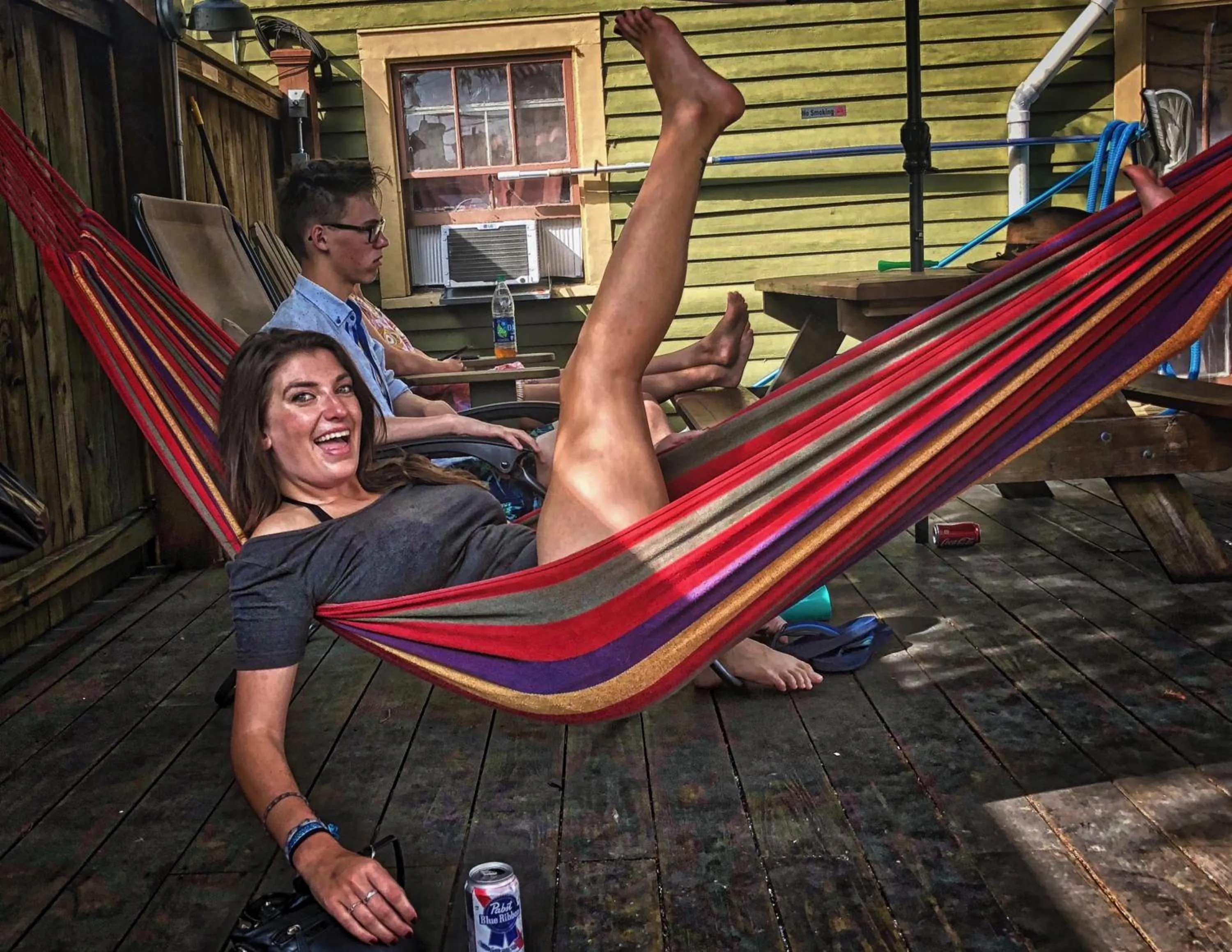 People in India House Hostel