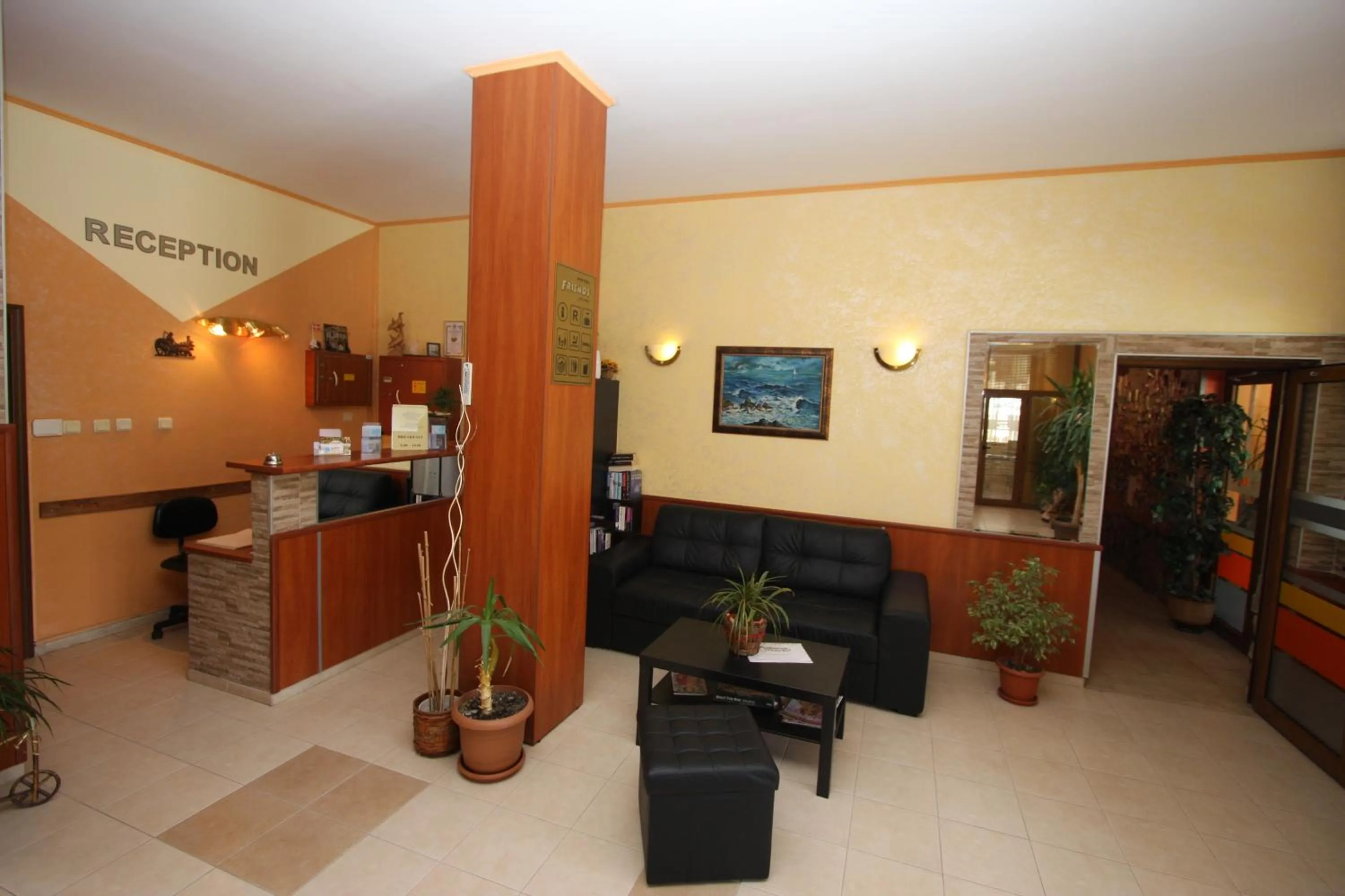 Lobby or reception in Friends Family Hotel