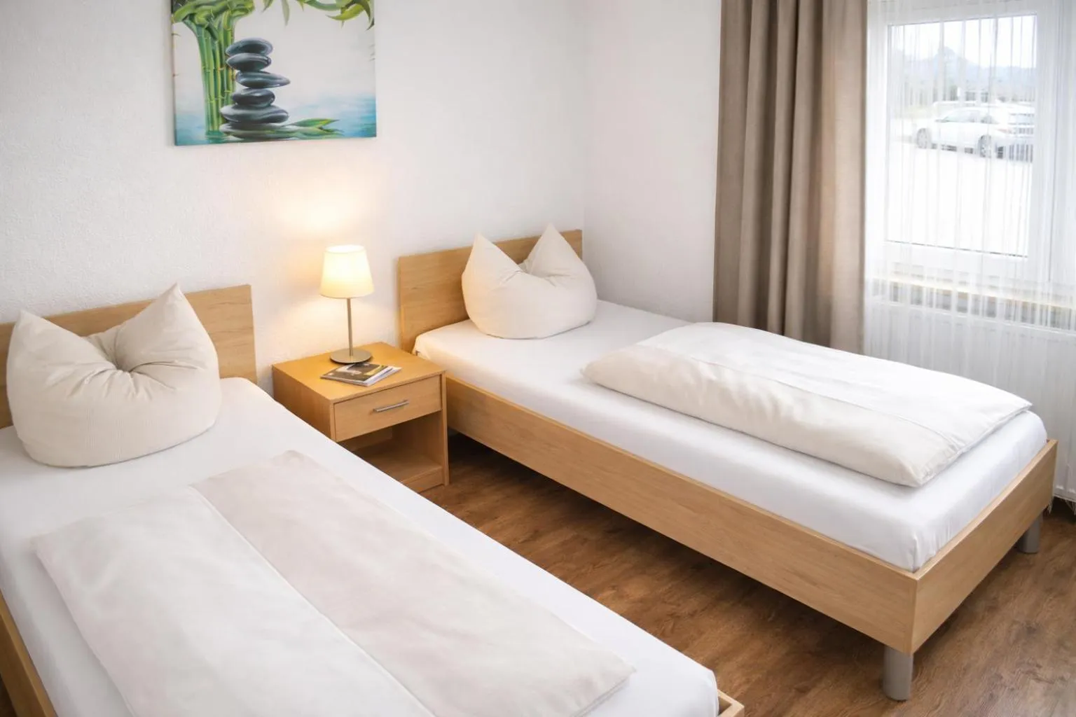 Bed in Hotel Discovery