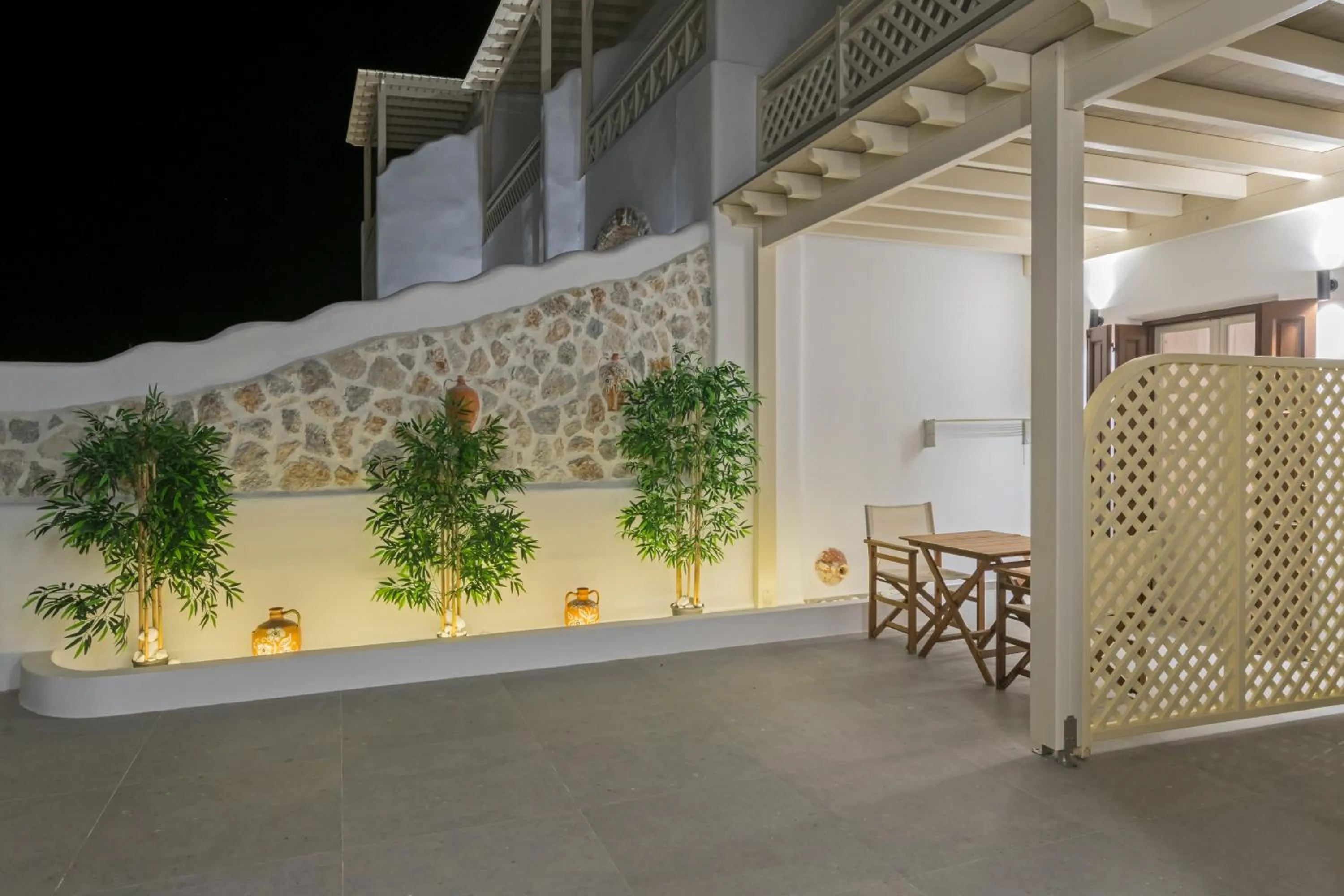 Patio in Hotel Castillio