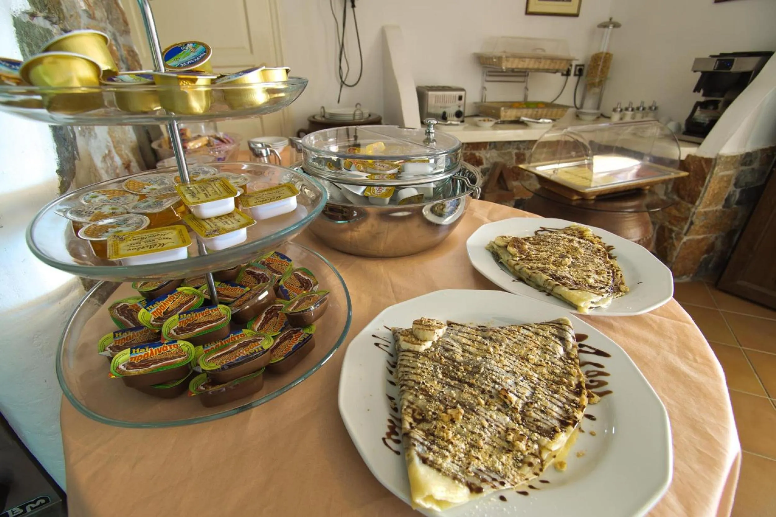 Food close-up in Hotel Castillio