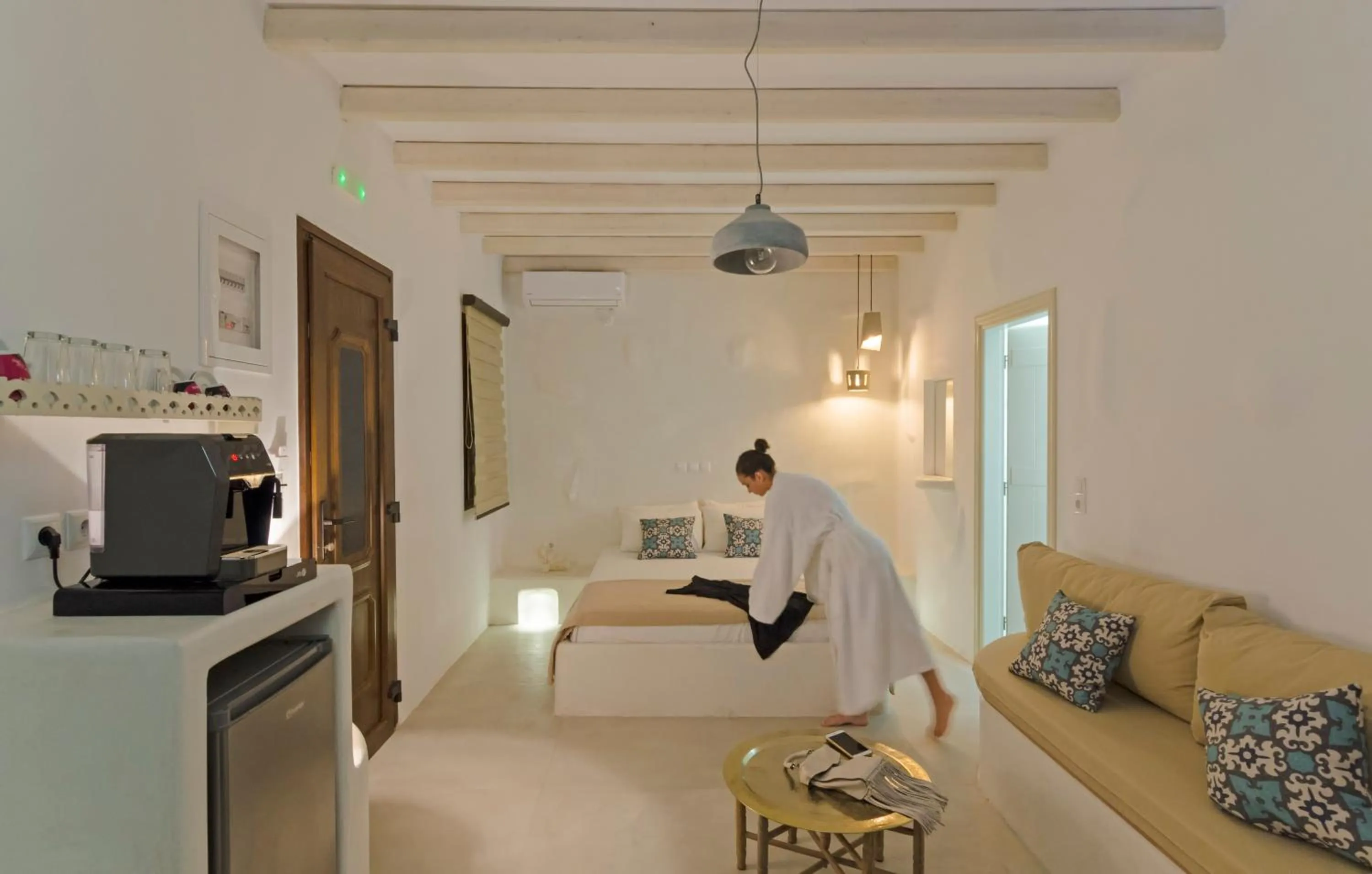 Bed in Hotel Castillio