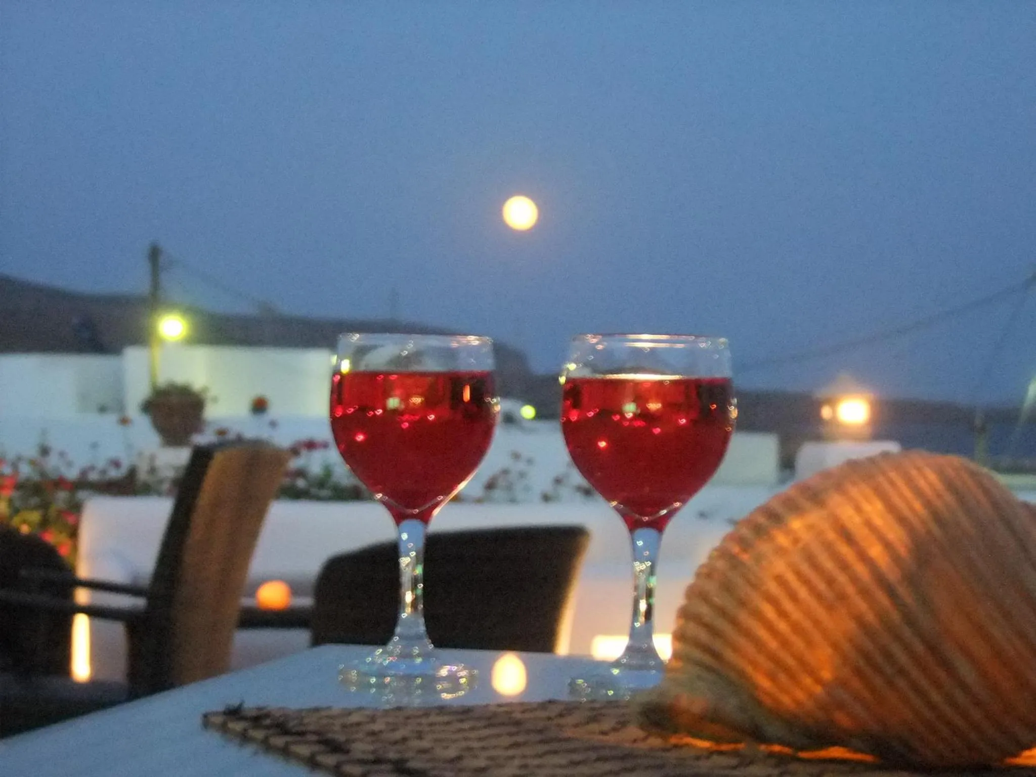 Patio in Hotel Castillio