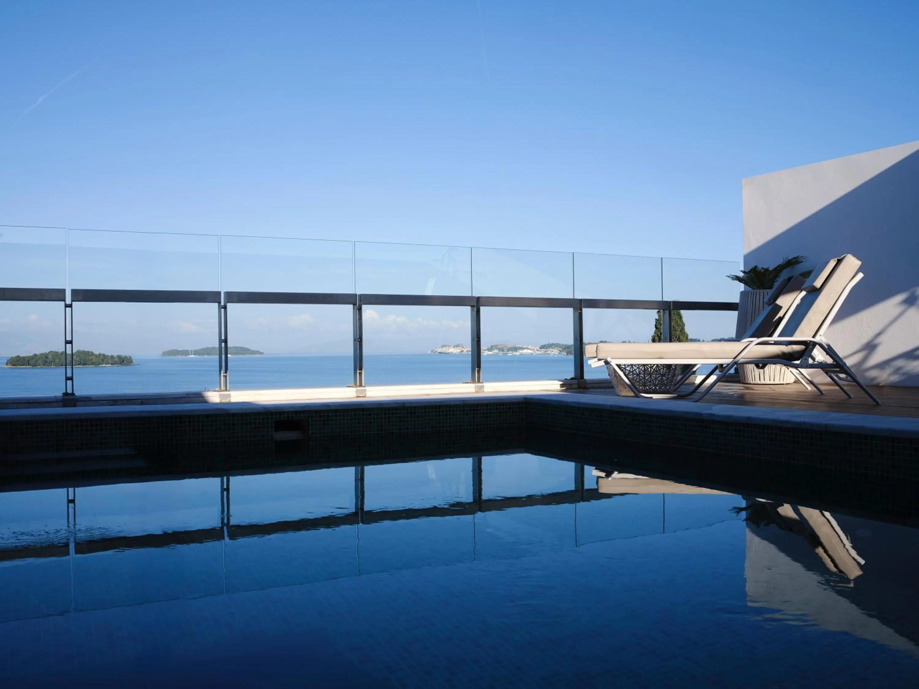 Pool view in Kontokali Bay Resort & Spa