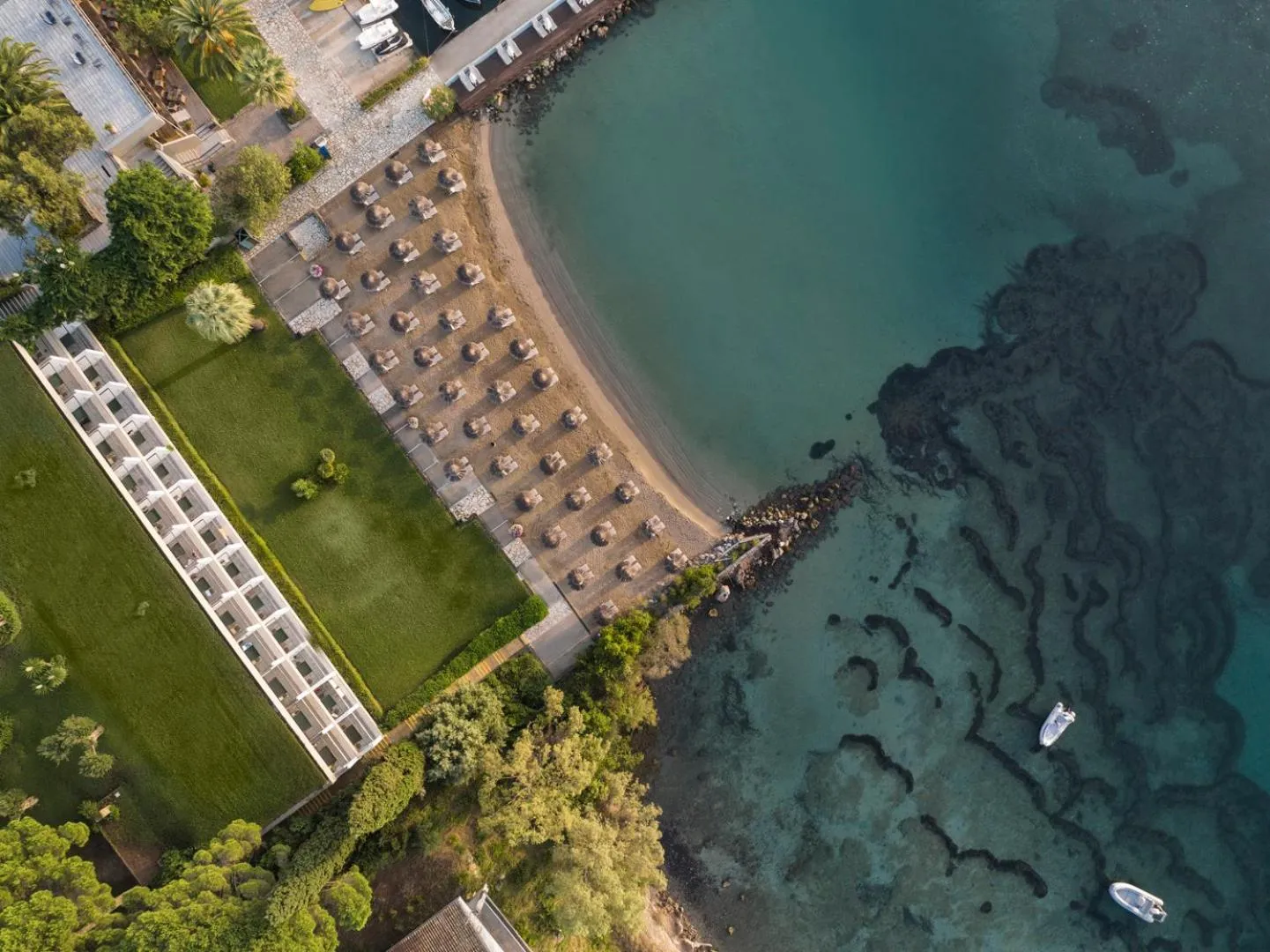 Bird's eye view in Kontokali Bay Resort & Spa
