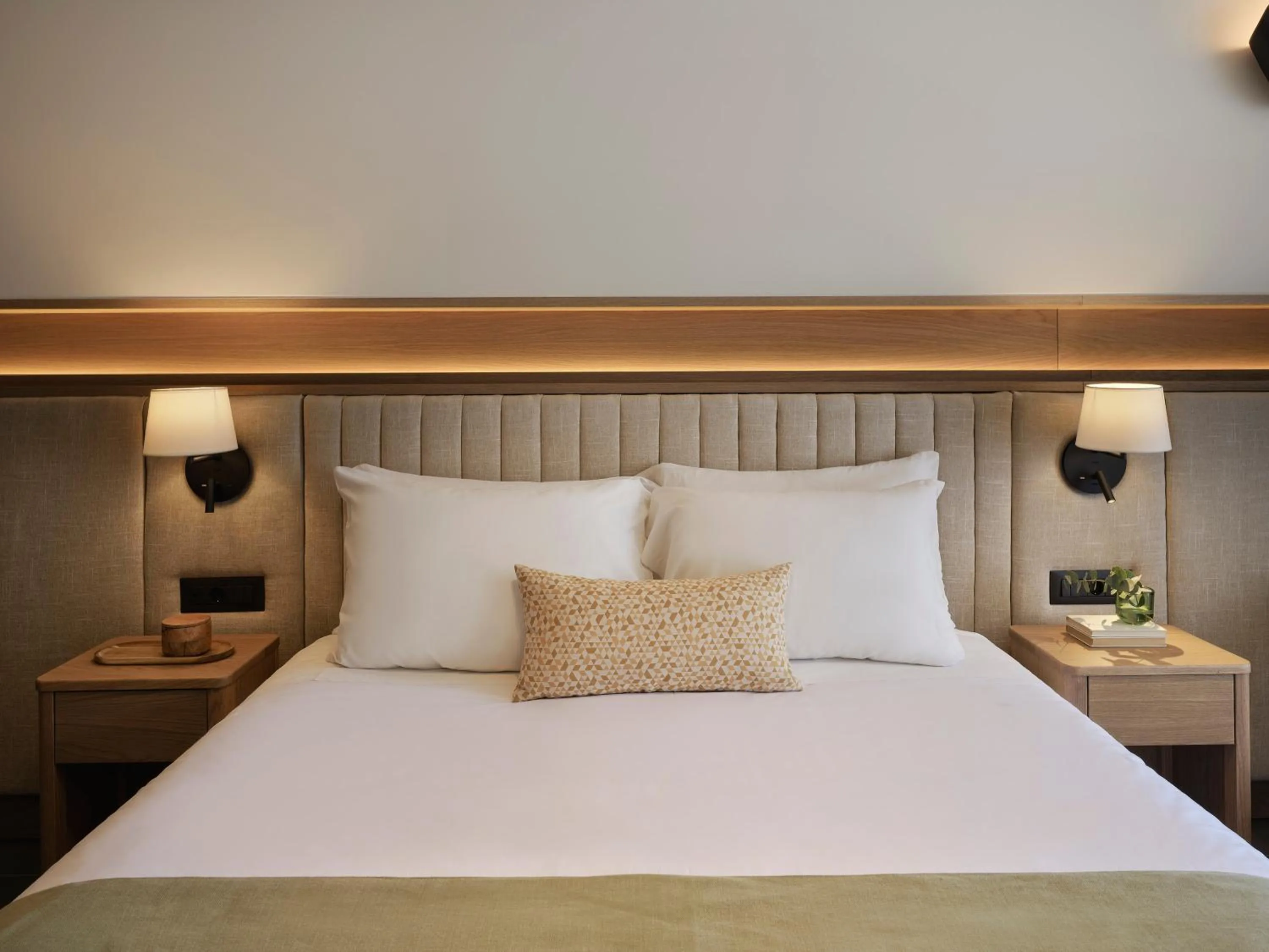 Bed in Kontokali Bay Resort & Spa