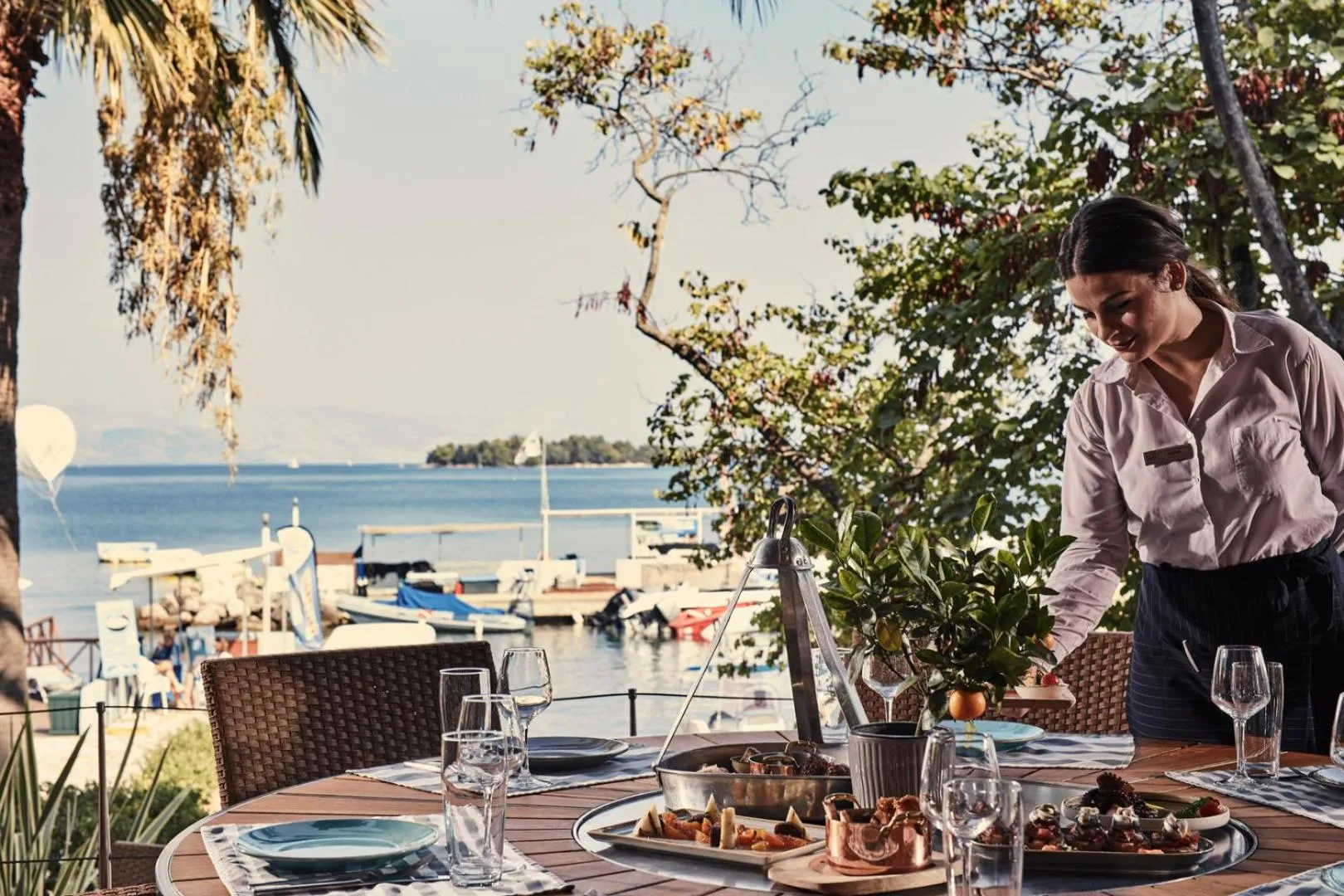 Restaurant/places to eat in Kontokali Bay Resort & Spa