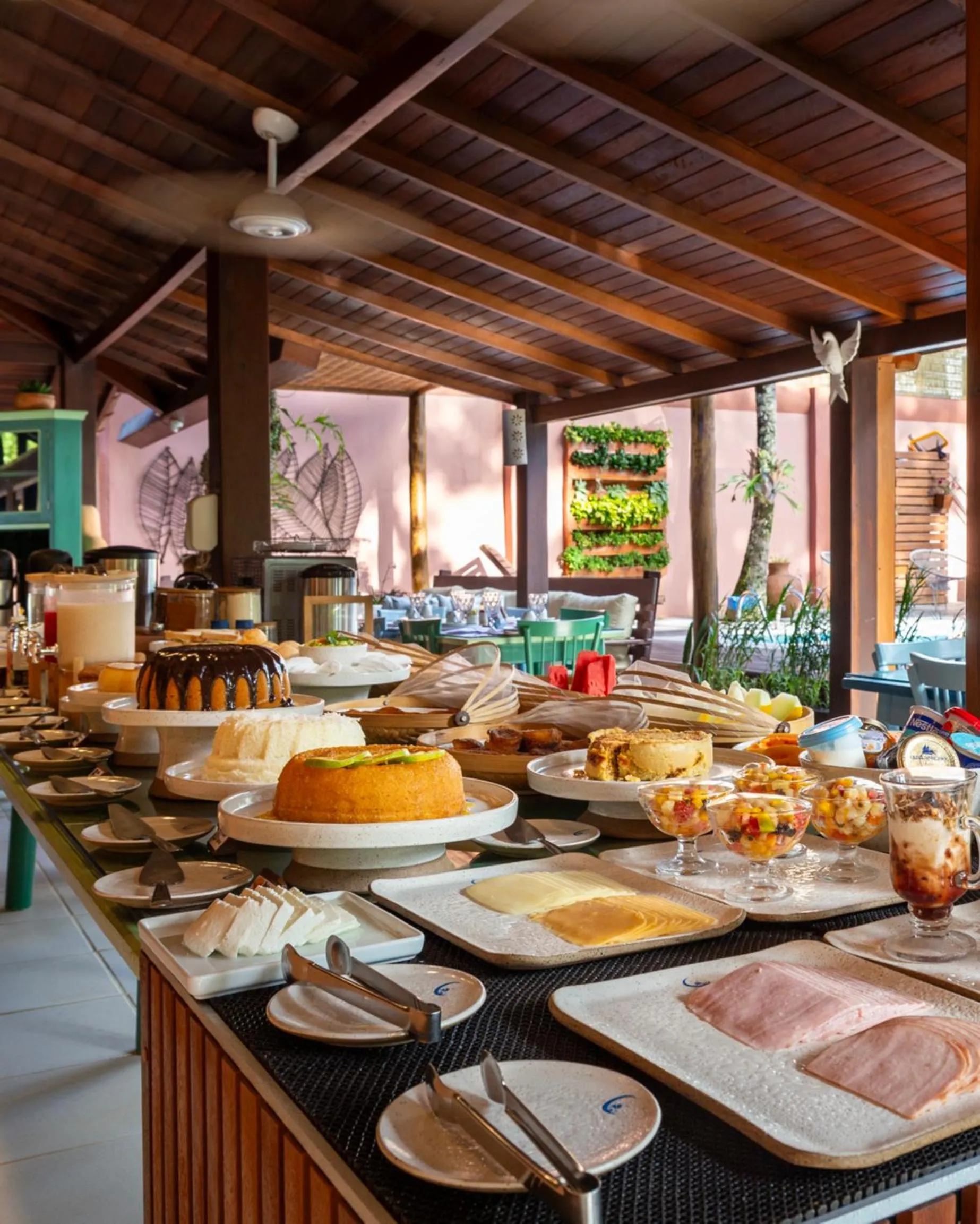 Food and drinks in Pousada Quarto Crescente